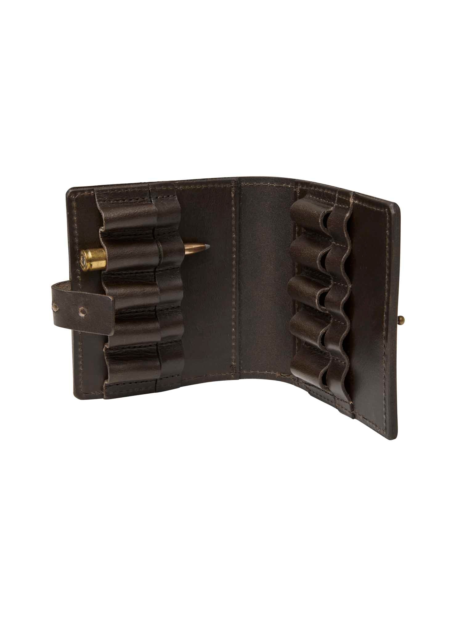 Aim Leather Cartridge Case - Leather Brown - 1