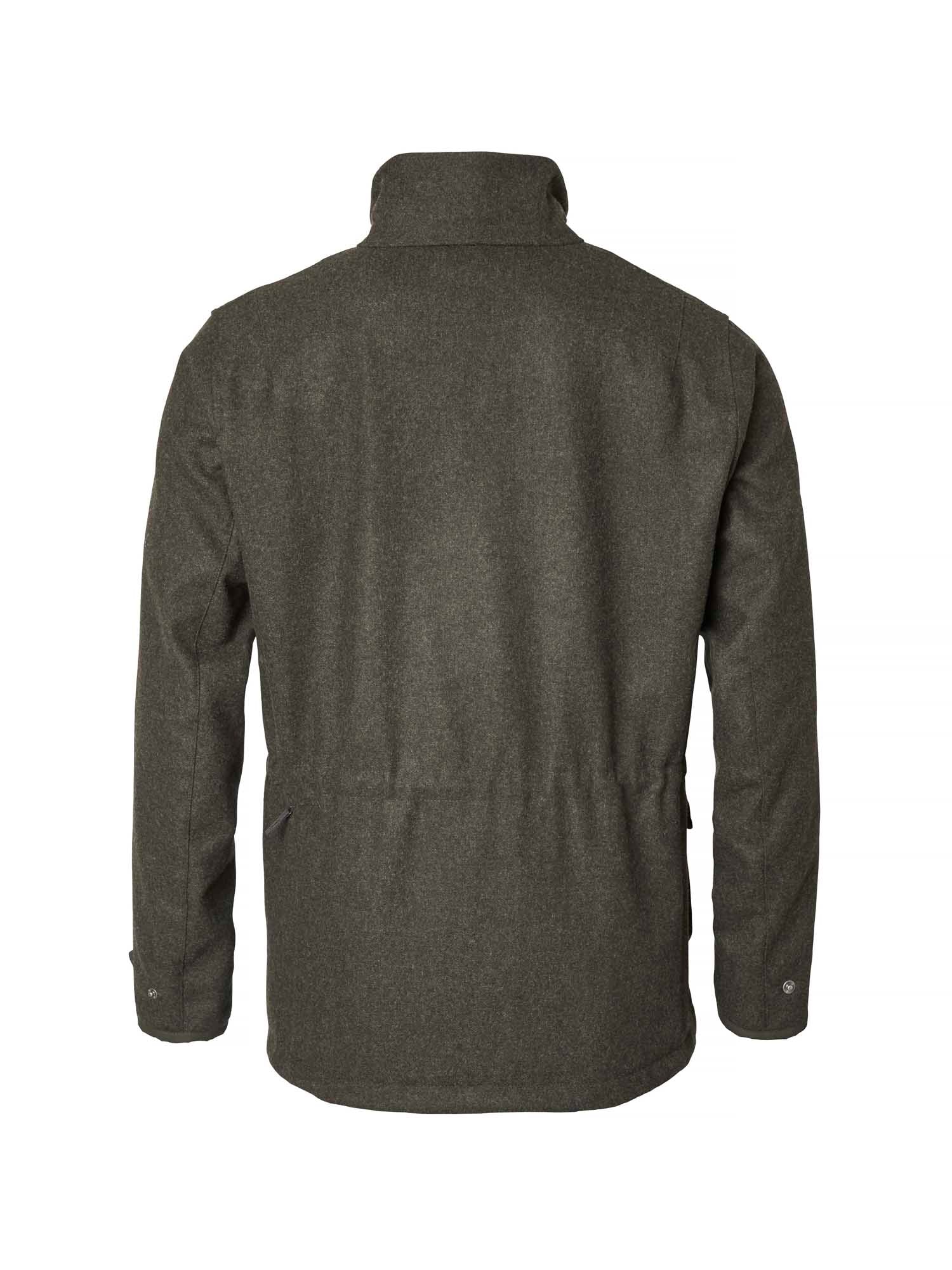 Loden Wool Jacket Men - 2.0 Dark Green Melange - 2