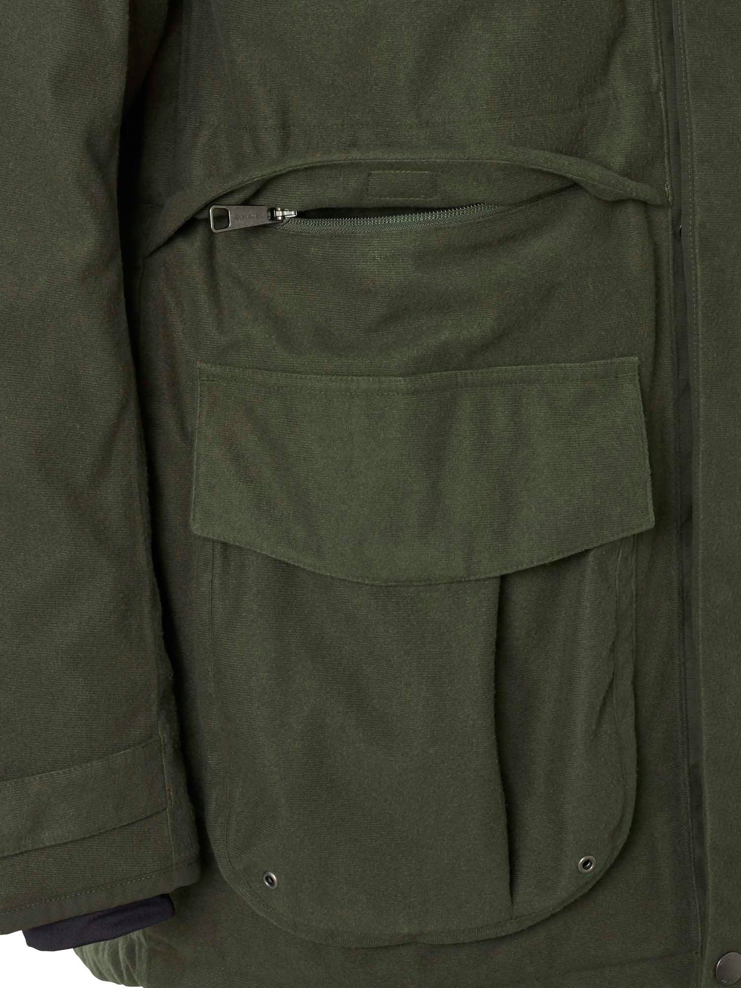 Basset Chevalite Fill130 Jacket Men - Dark Green - 3