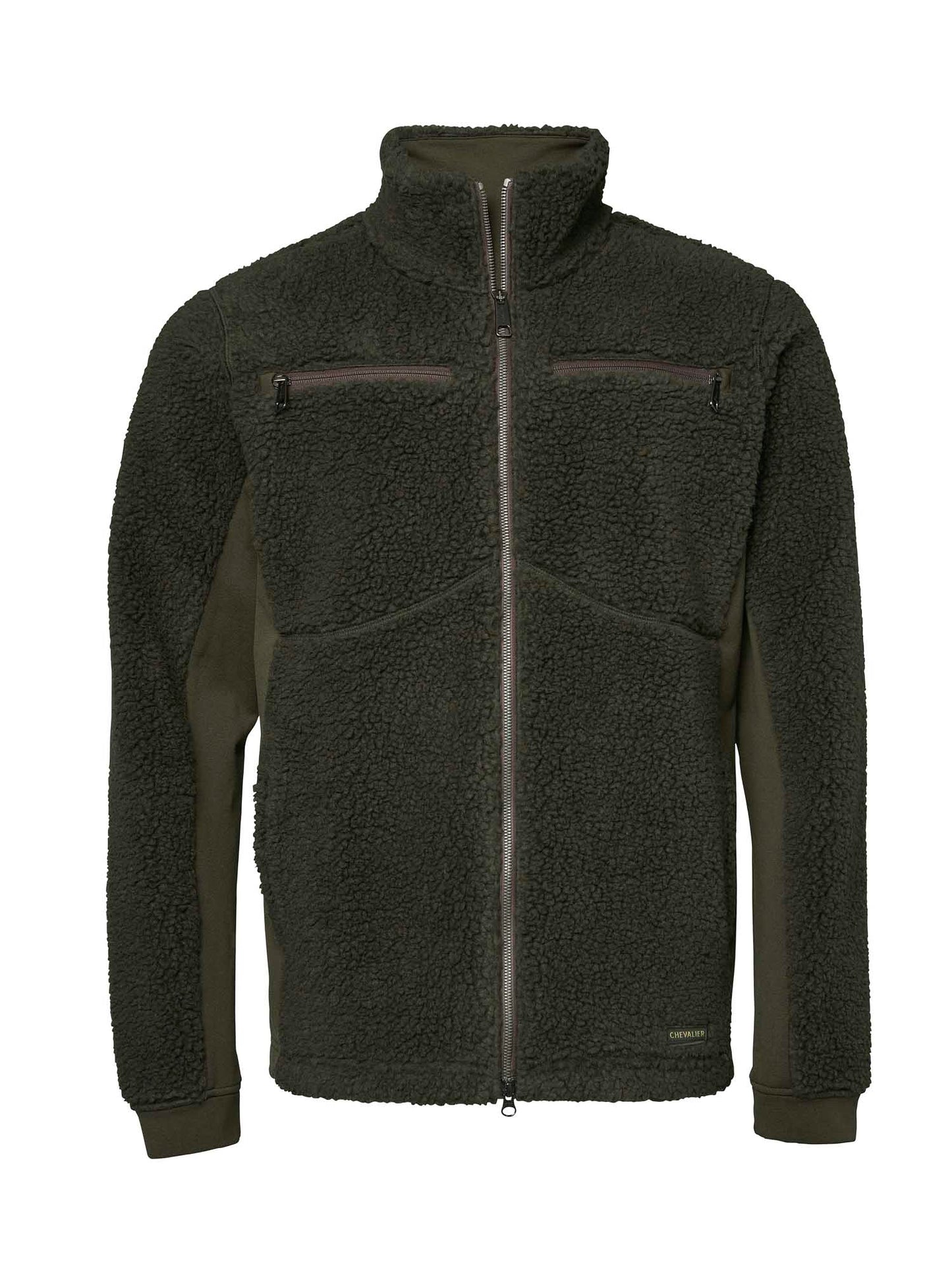 Root Wool Pile Jacket Men - Midnight Pine - 1