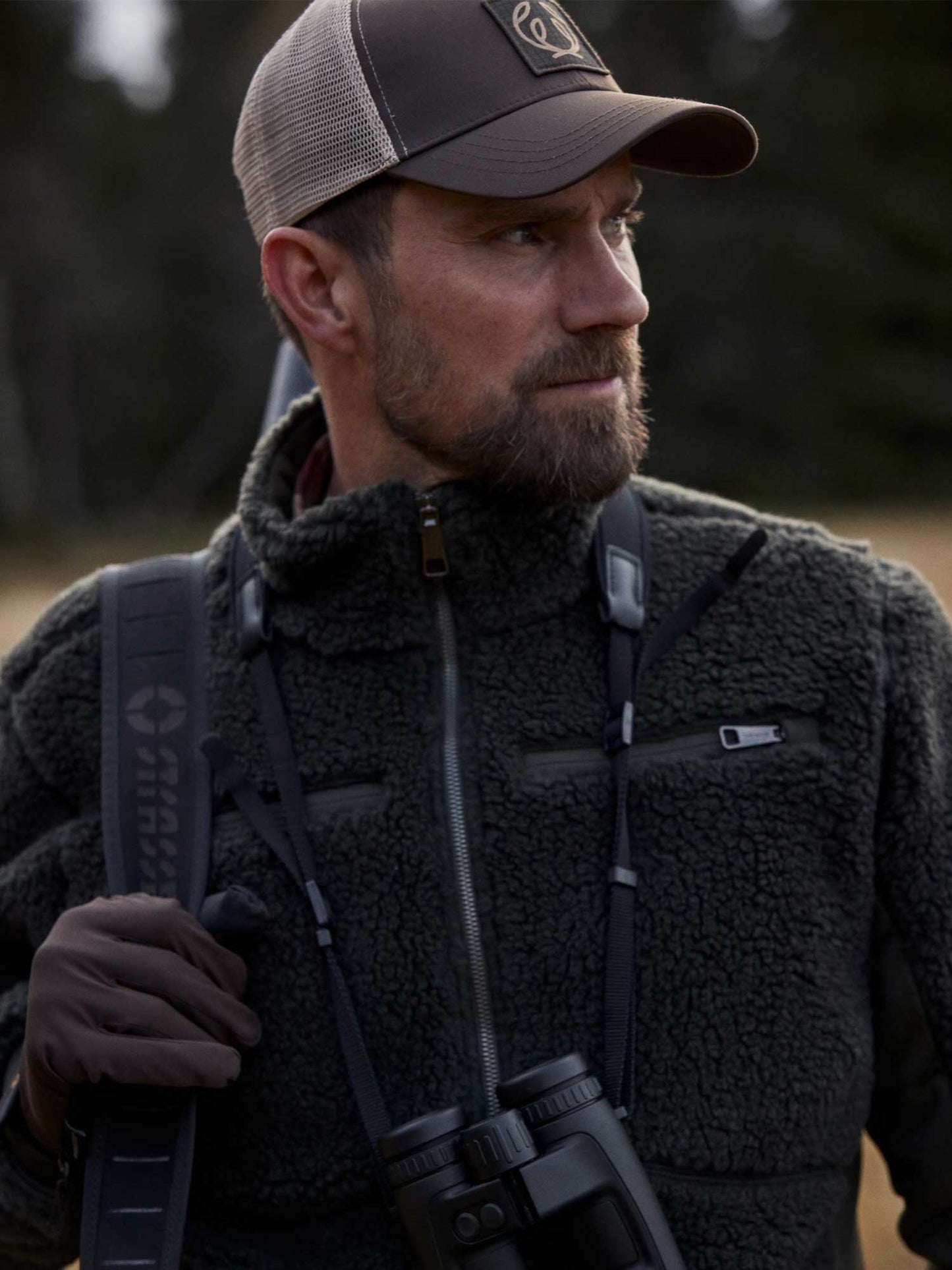 Root Wool Pile Jacket Men - Midnight Pine - 21