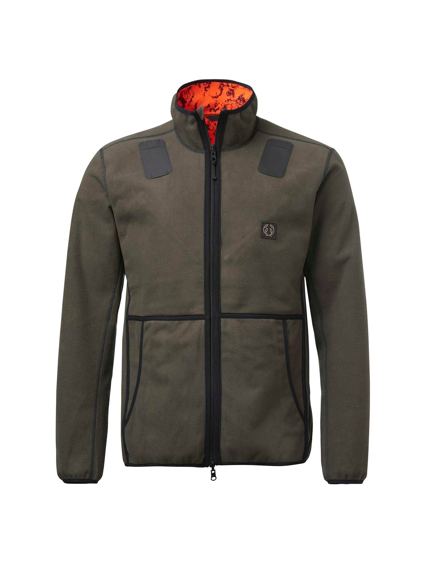 Mist Windblocker Reversible Jacket Men - High Vis Orange Deer - 4