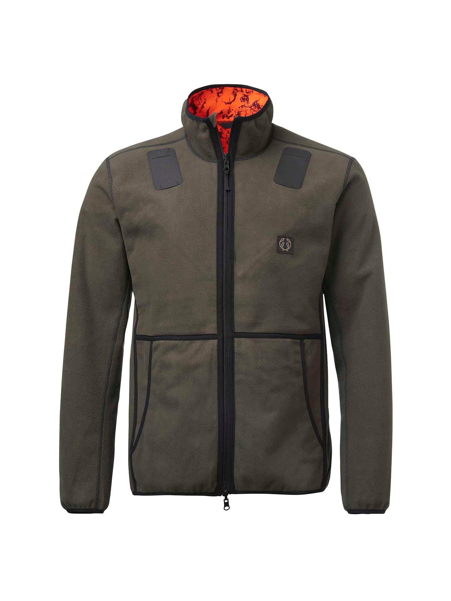 Mist Windblocker Reversible Jacket Men - High Vis Orange Deer - 4