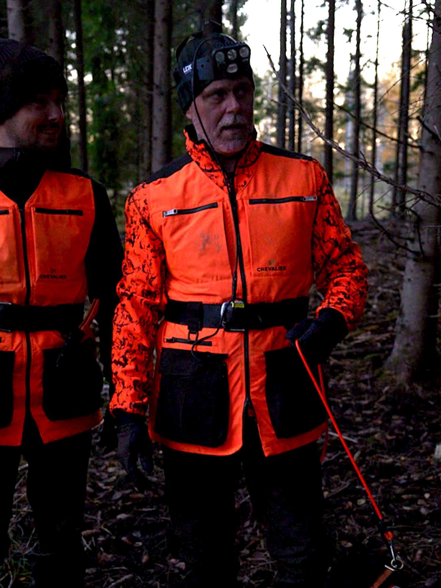 Mist Windblocker Reversible Jacket Men - High Vis Orange Deer - 22