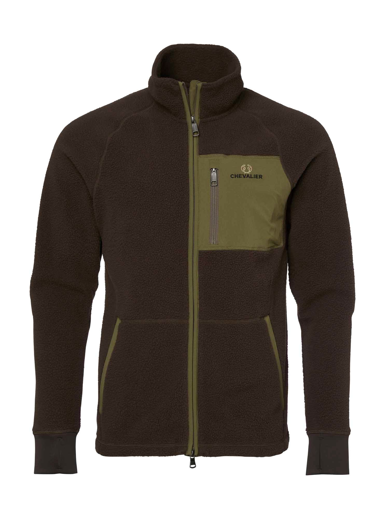Pax Light Pile Jacket Men - Leather Brown - 1