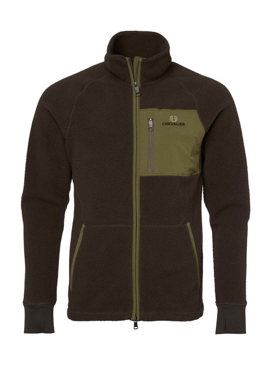 Pax Light Pile Jacket Men - Leather Brown - 1