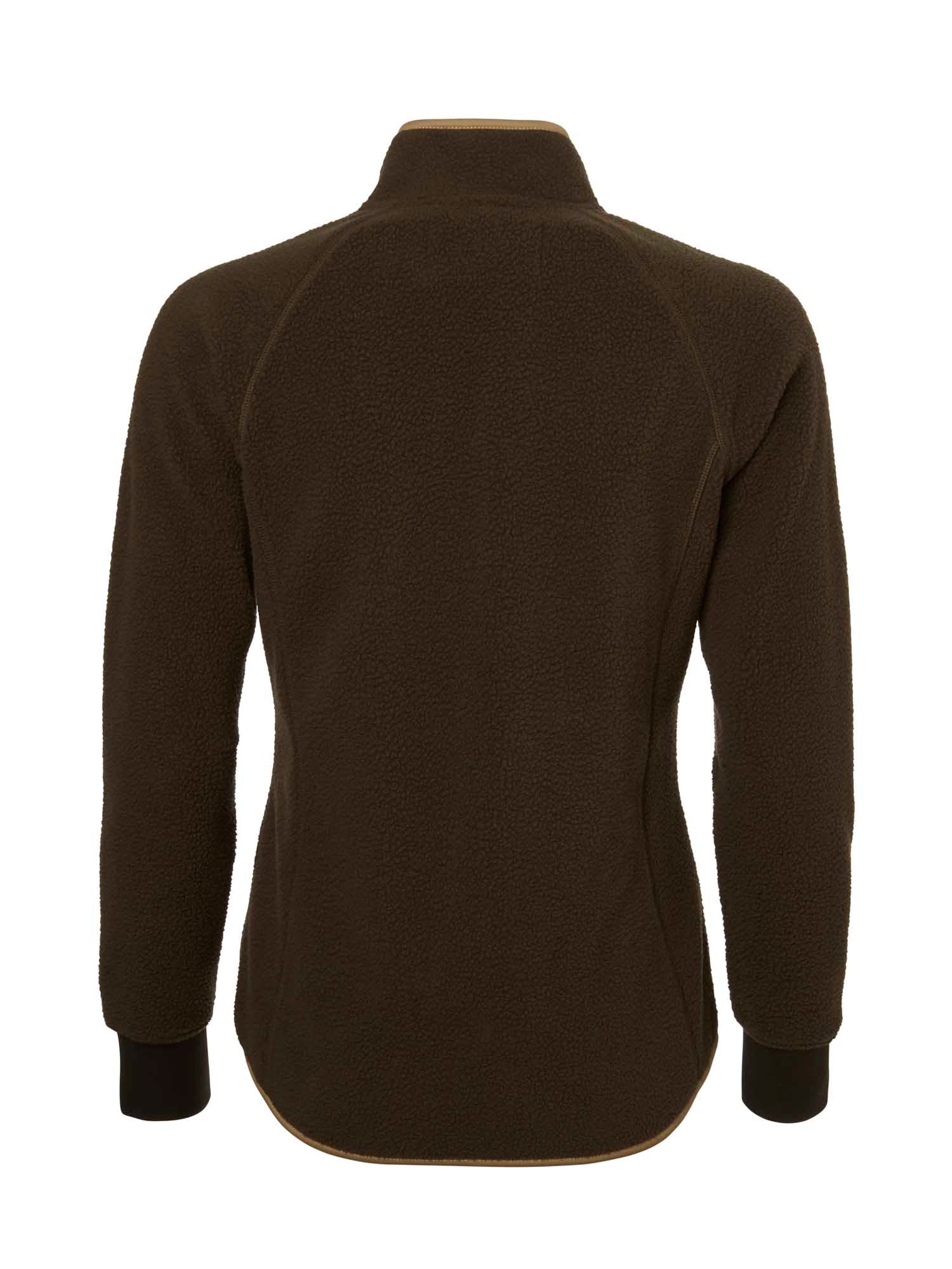 Pax Light Pile Jacket Women - Leather Brown - 2