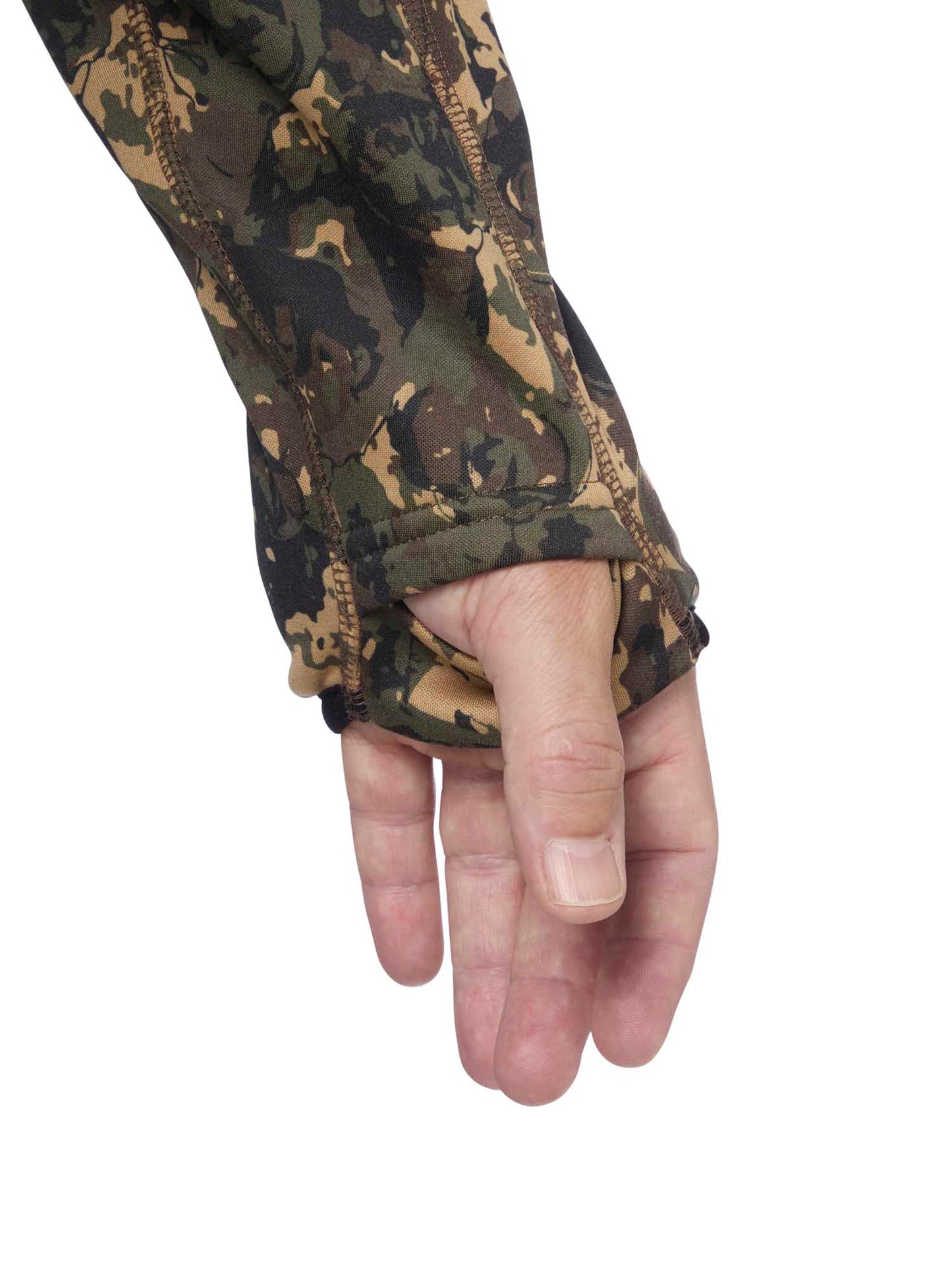 Hunter Stretch Zip Hoodie Men - Antler Camouflage - 5