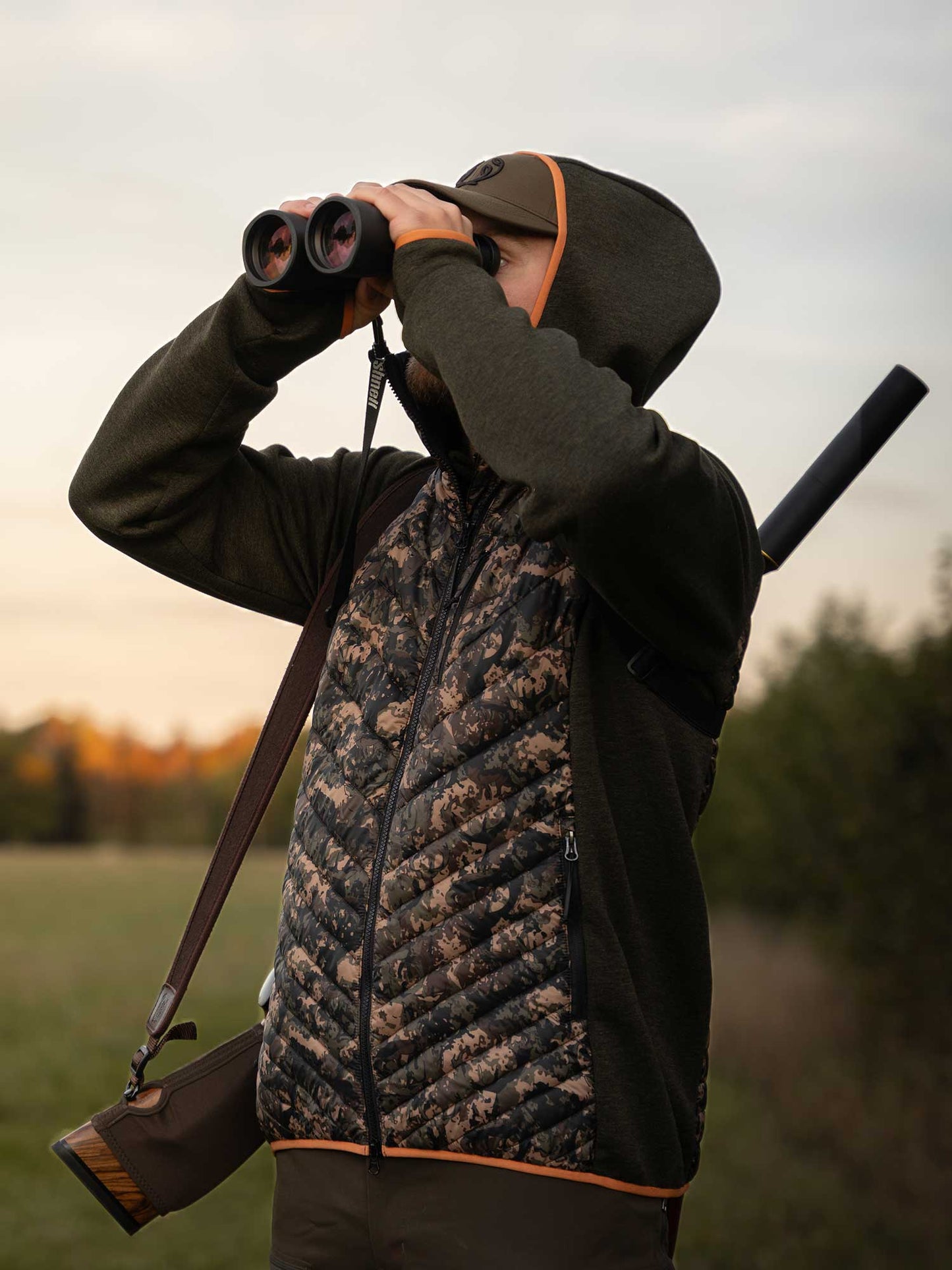 Hunter Hybrid Hood Jacket Men - Antler Camouflage - 21