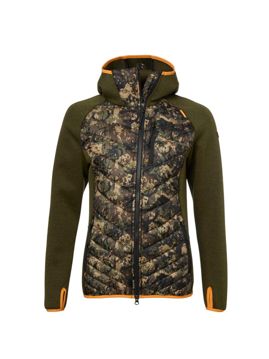 Hunter Hybrid Hood Jacket Women - Antler Camouflage - 1