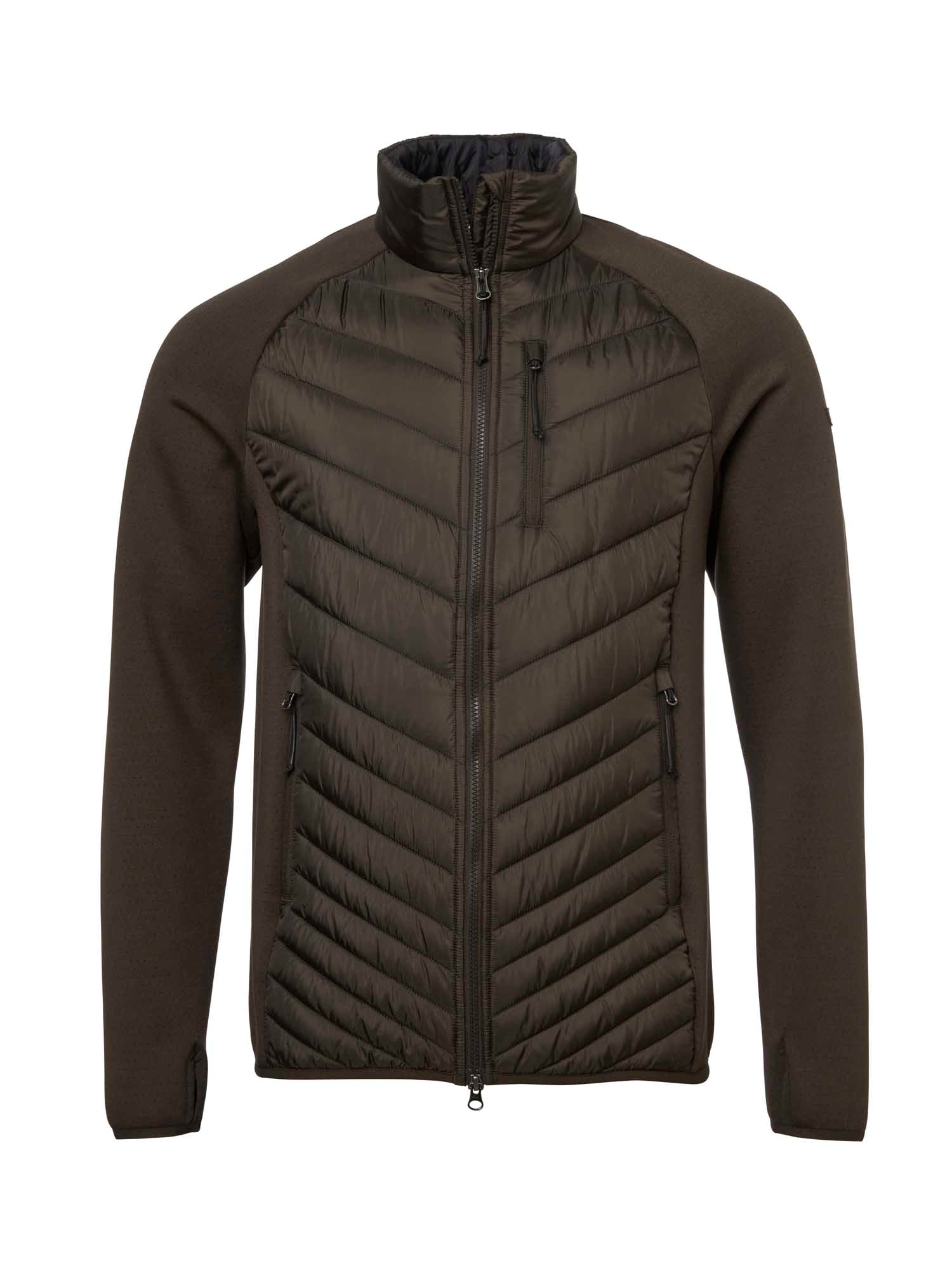 Hunter Hybrid Jacket Men - Leather Brown - 1