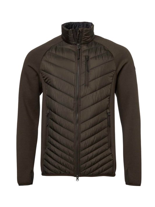 Hunter Hybrid Jacket Men - Leather Brown - 1