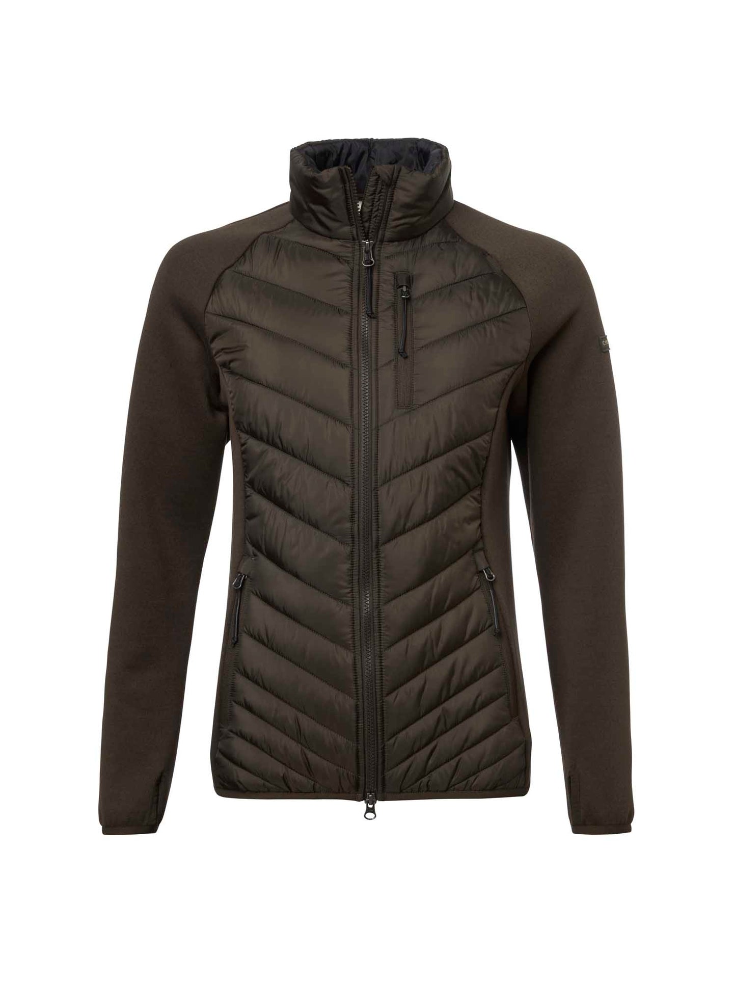 Hunter Hybrid Jacket Women - Leather Brown - 1