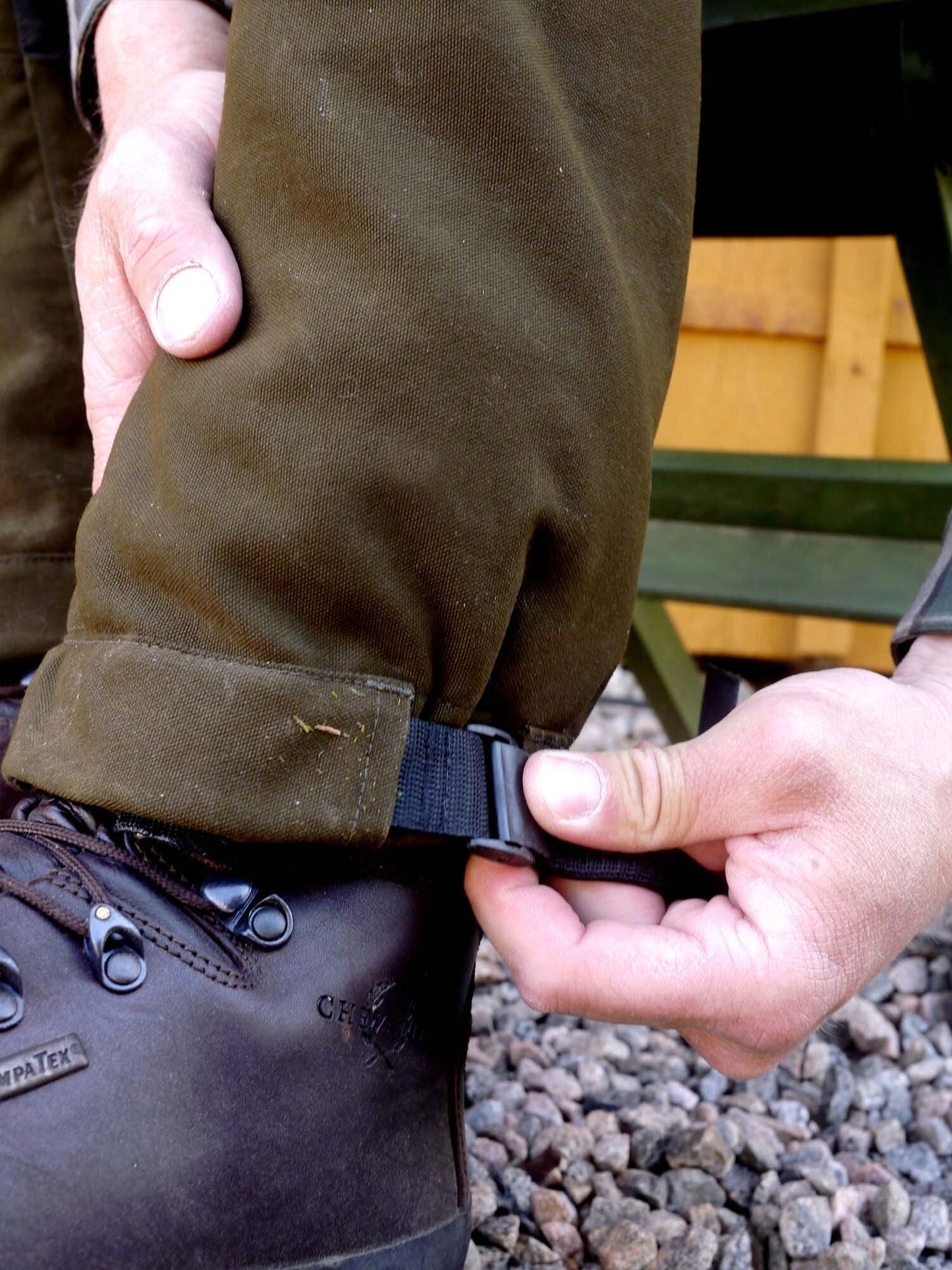 Reinforcement Gore-Tex Pants Men - Autumn Green - bild4