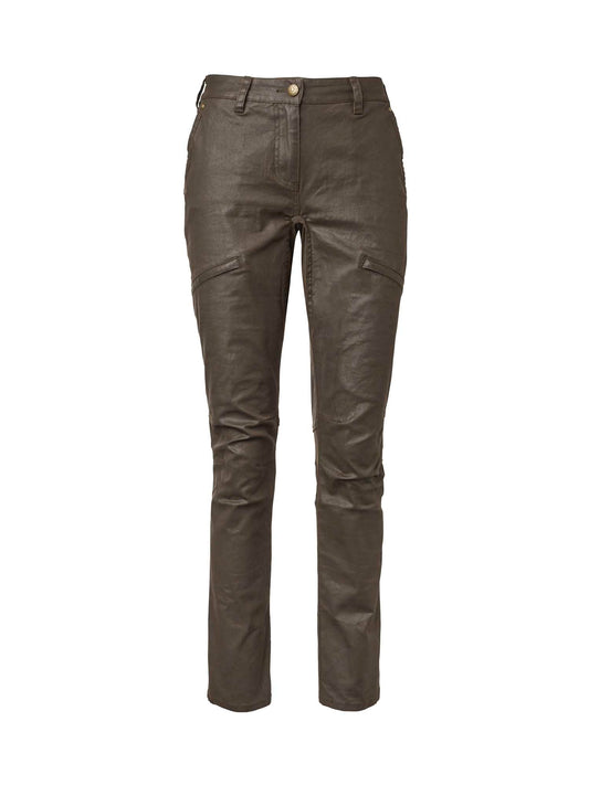 Vintage Original Pants Women - Leather Brown - 1