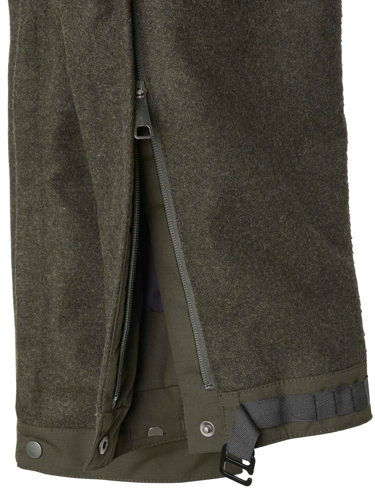 Loden Wool Pants Men 2.0 - Dark Green Melange - 5