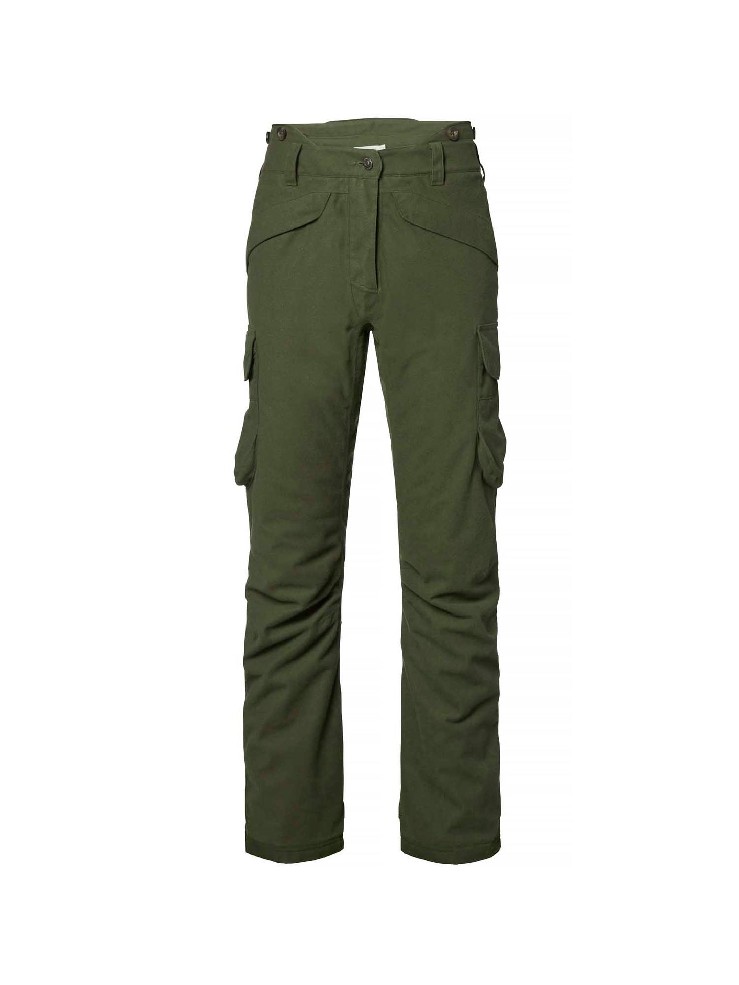 Basset Chevalite Fill60 Pants Women - Dark Green - 1