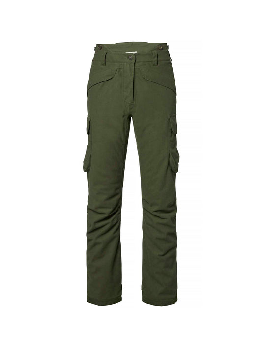 Basset Chevalite Fill60 Pants Women - Dark Green - 1