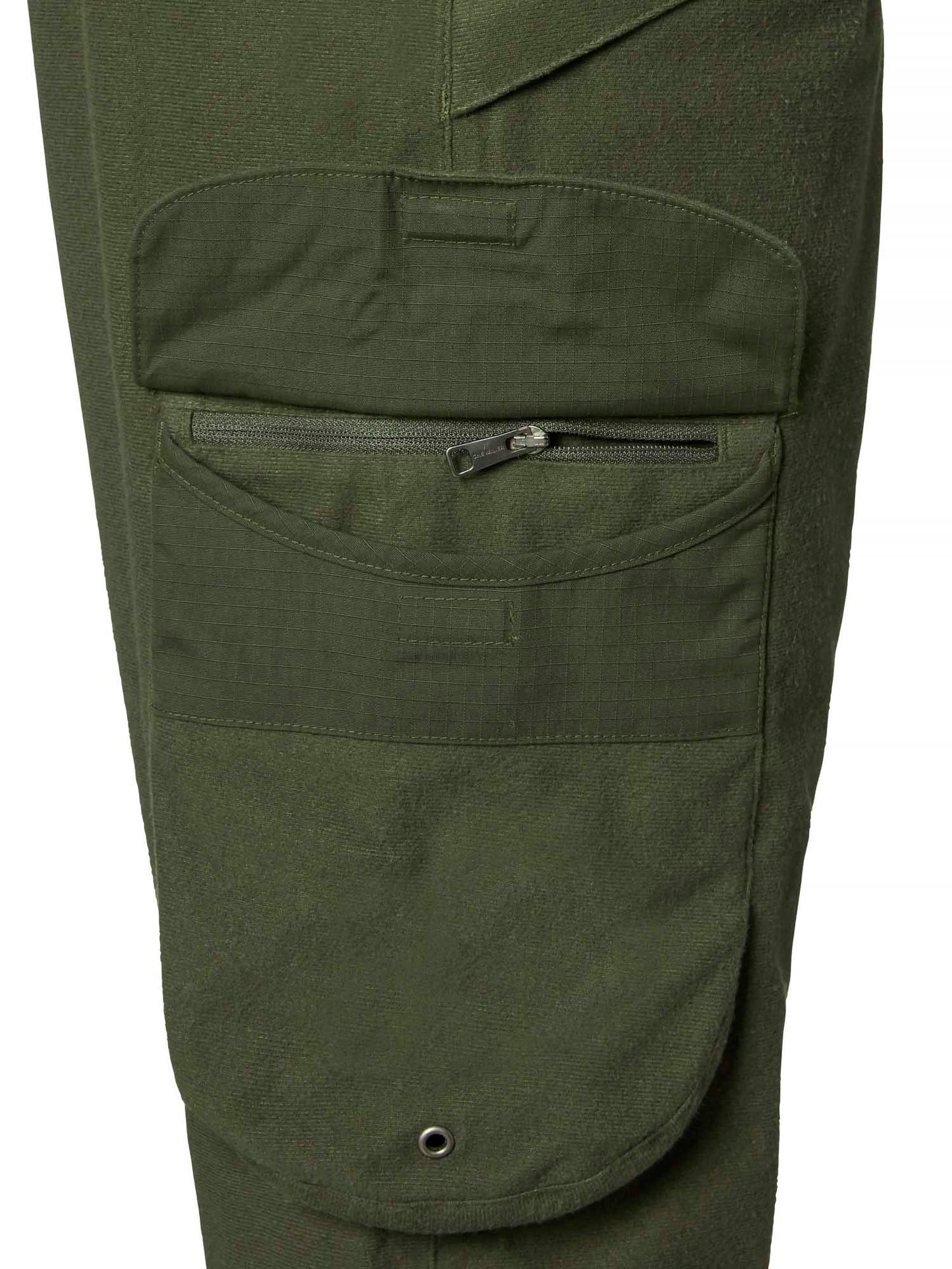 Basset Chevalite Fill60 Pants Women - Dark Green - 3