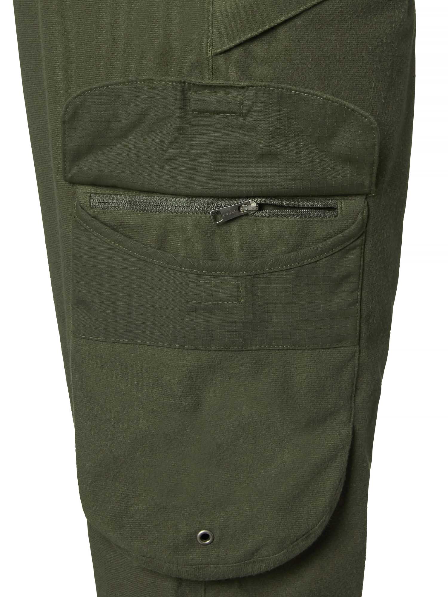 Basset Chevalite Fill60 Pants Women - Dark Green - 3