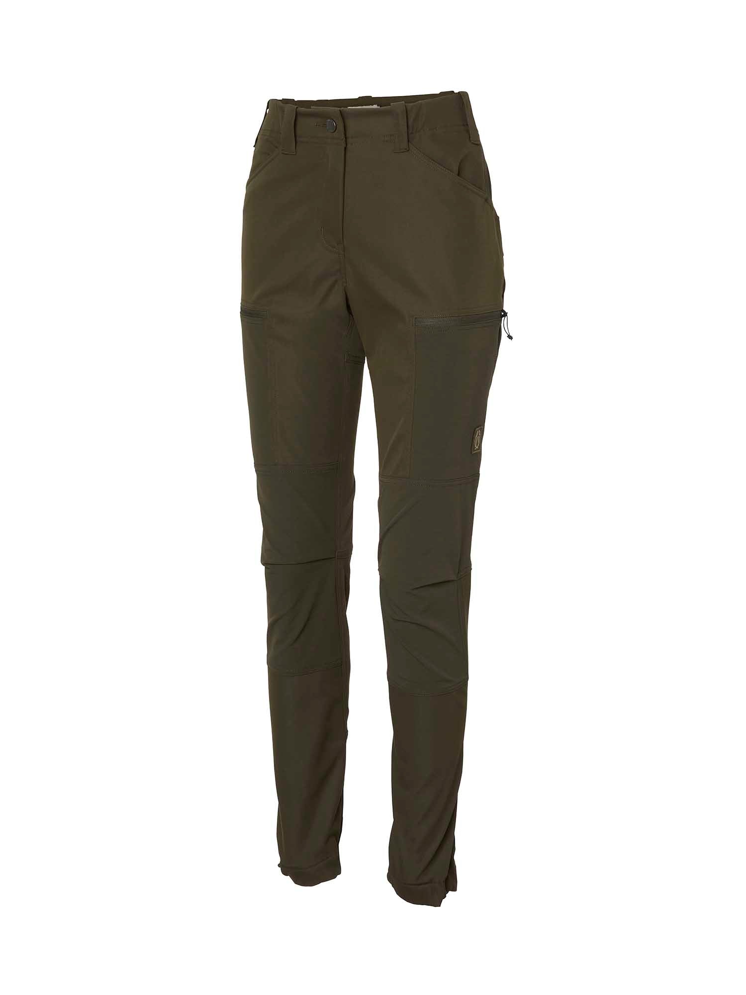 Spey Stretch Pants Women - Tobacco Green - 3