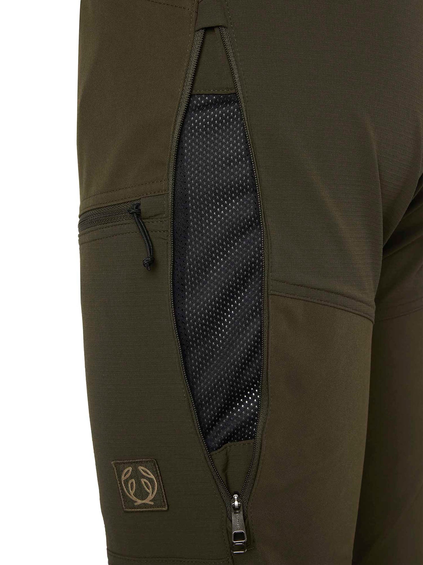 Spey Stretch Pants Women - Tobacco Green - 4
