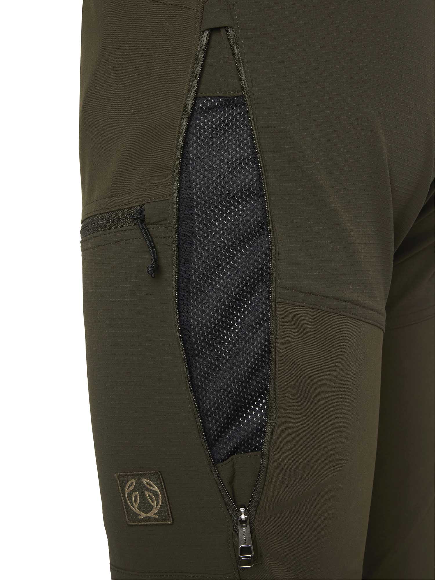 Spey Stretch Pants Women - Tobacco Green - 4