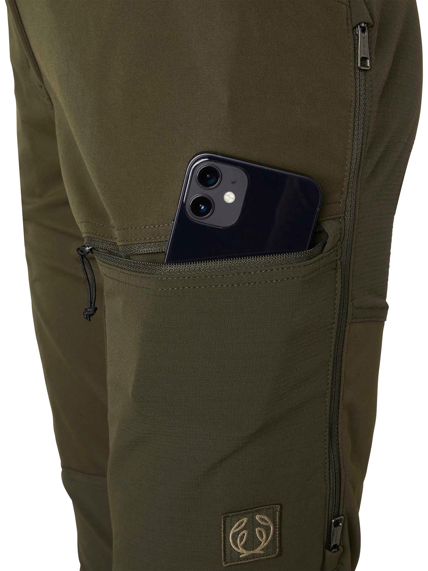 Spey Stretch Pants Women - Tobacco Green - 5