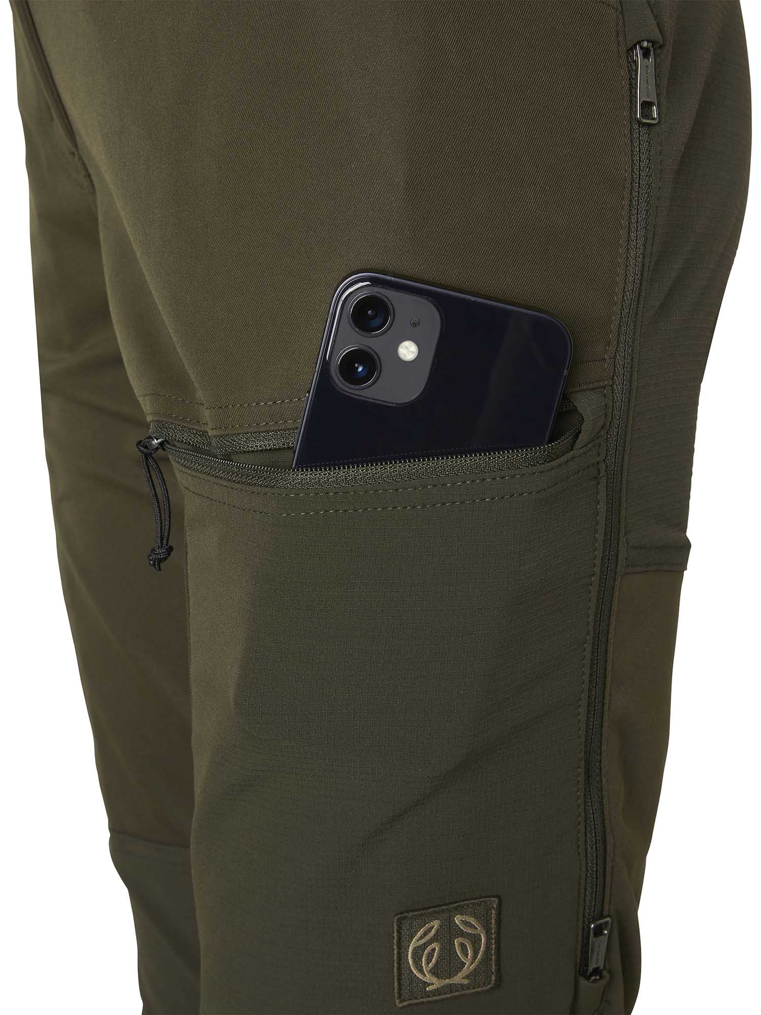 Spey Stretch Pants Women - Tobacco Green - 5