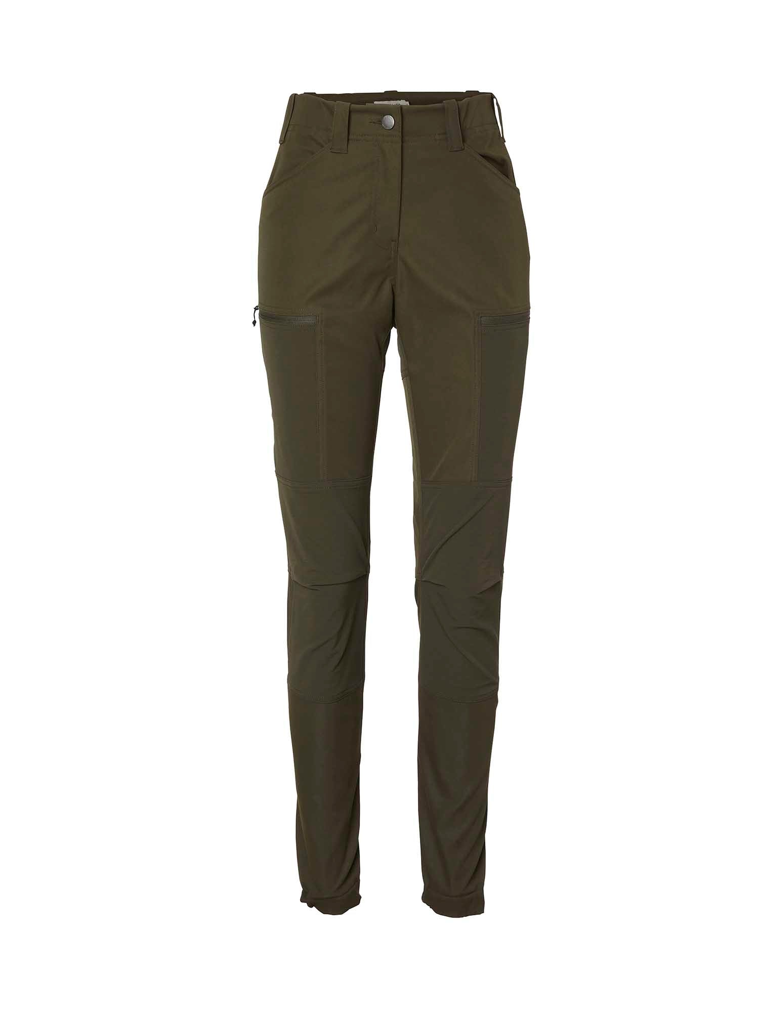 Spey Stretch Pants Women - Tobacco Green - 1
