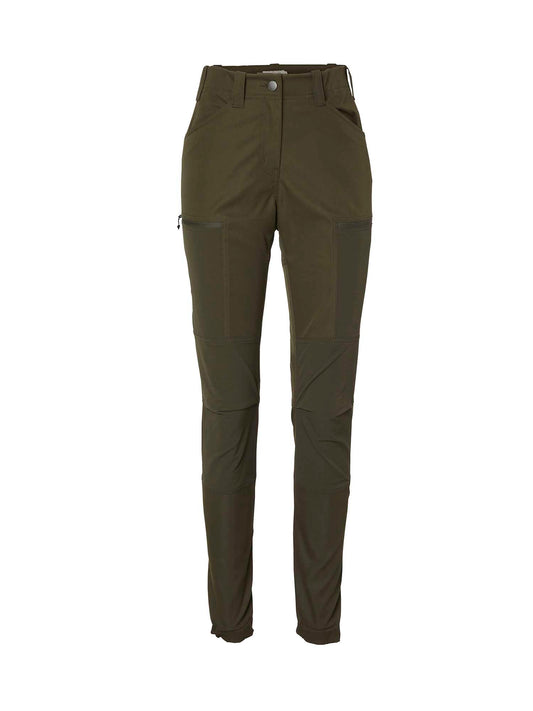 Spey Stretch Pants Women - Tobacco Green - 1