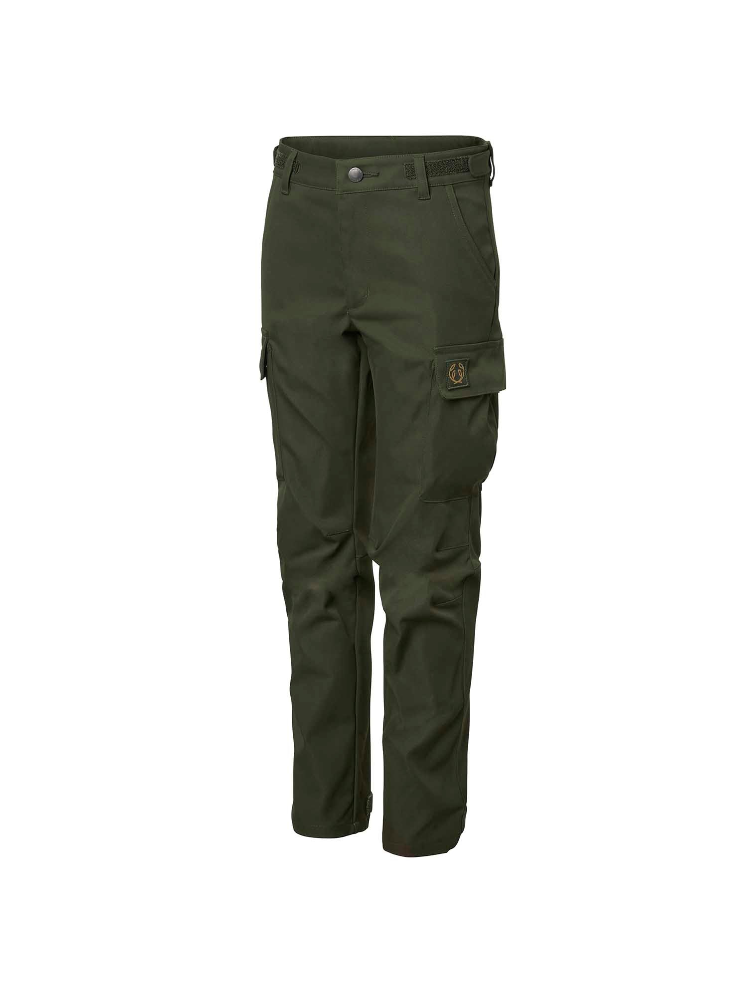 Piglet Stretch Pants Junior - Dark Green - 3