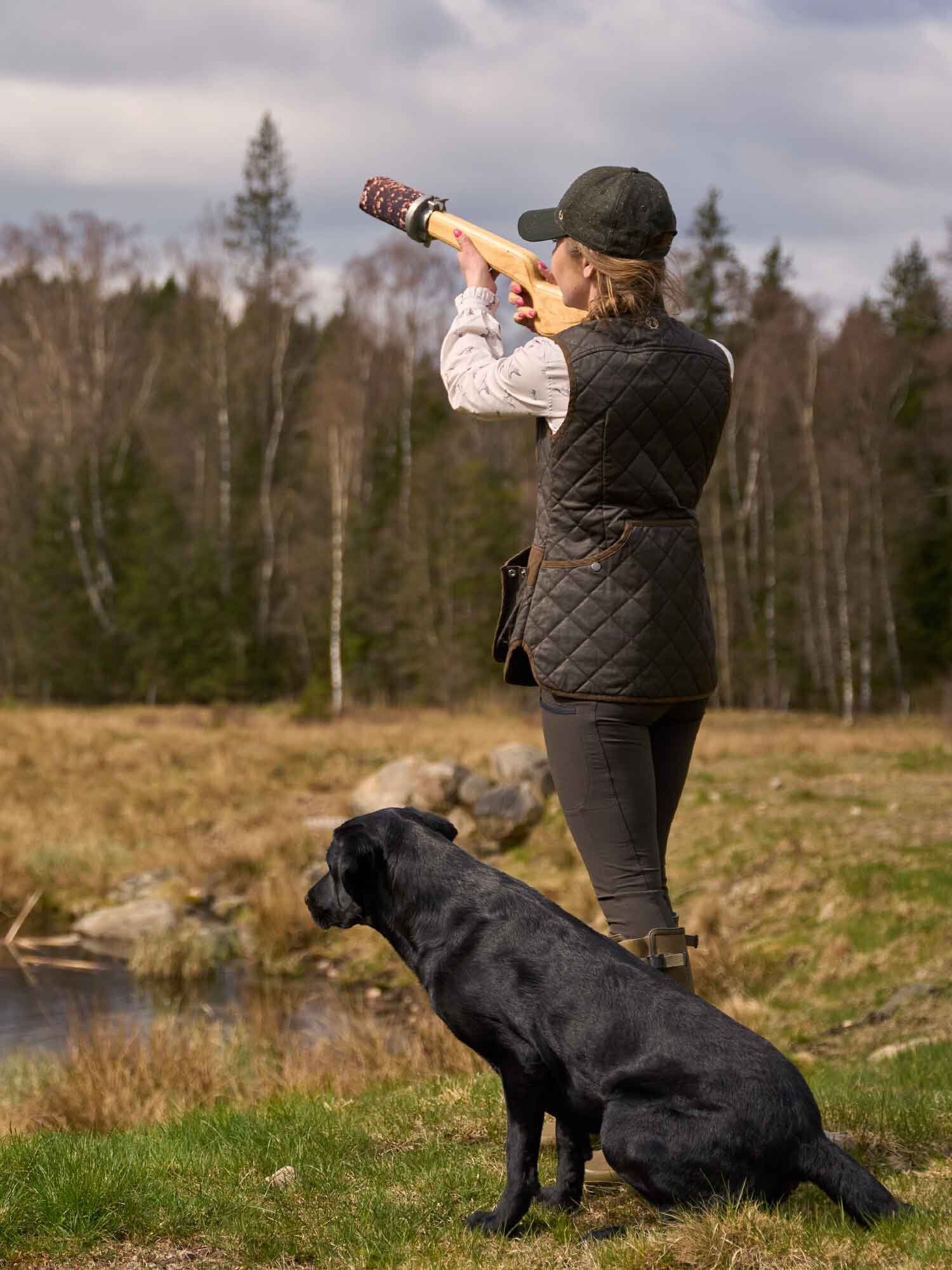 Diana Hunting Tights Women - Blackwood Brown - 20