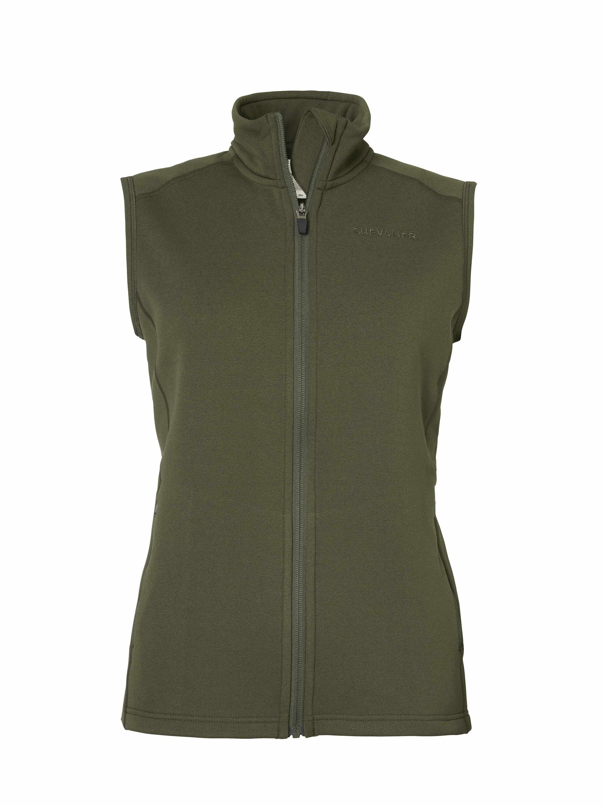 Lenzie Technostretch Vest Women - Dark Green - 1