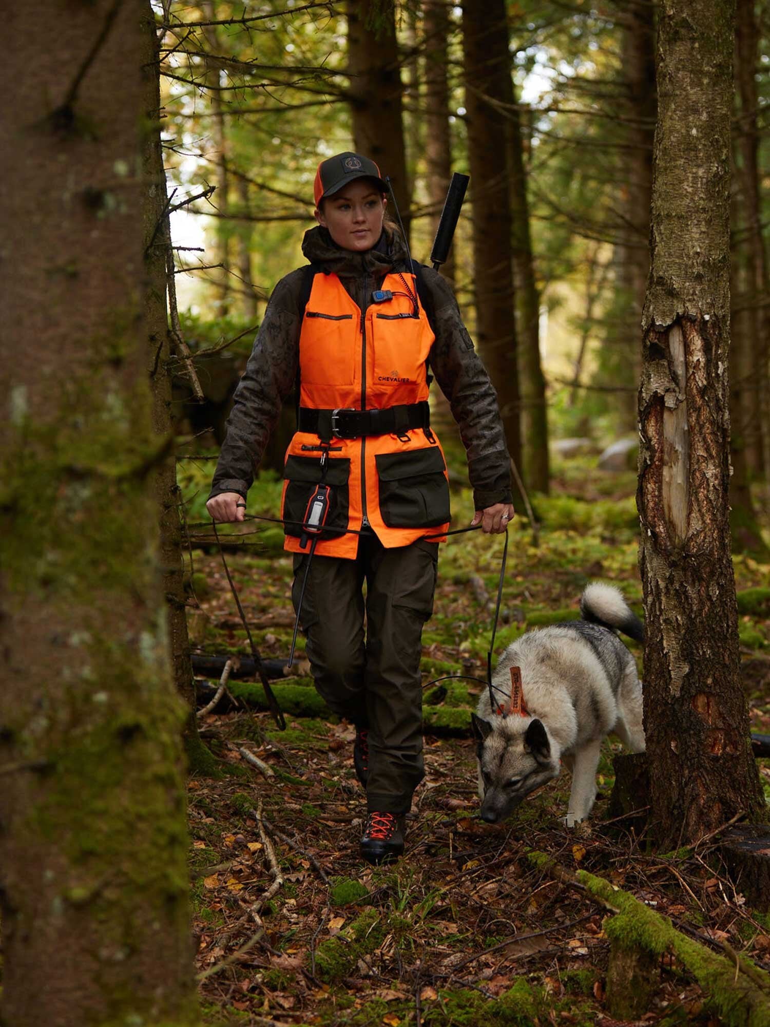 Chase Doghandler Vest High - Vis Orange - 22