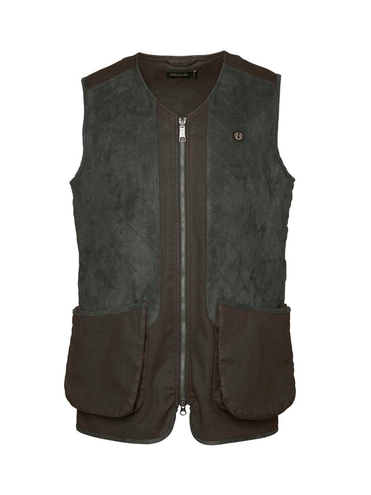 Vintage Dogsport Vest Men - Leather Brown - 1