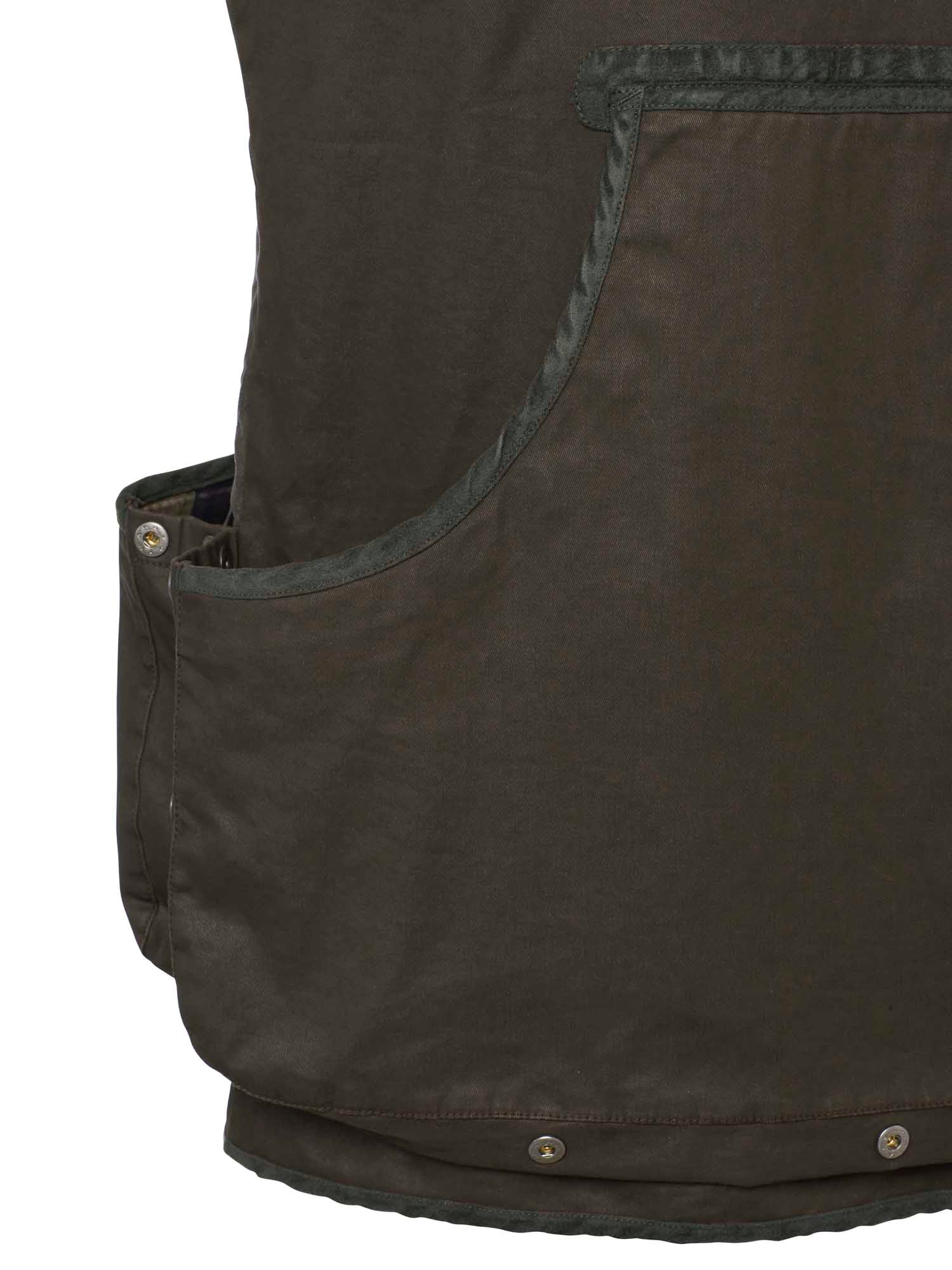 Vintage Dogsport Vest Men - Leather Brown - 3