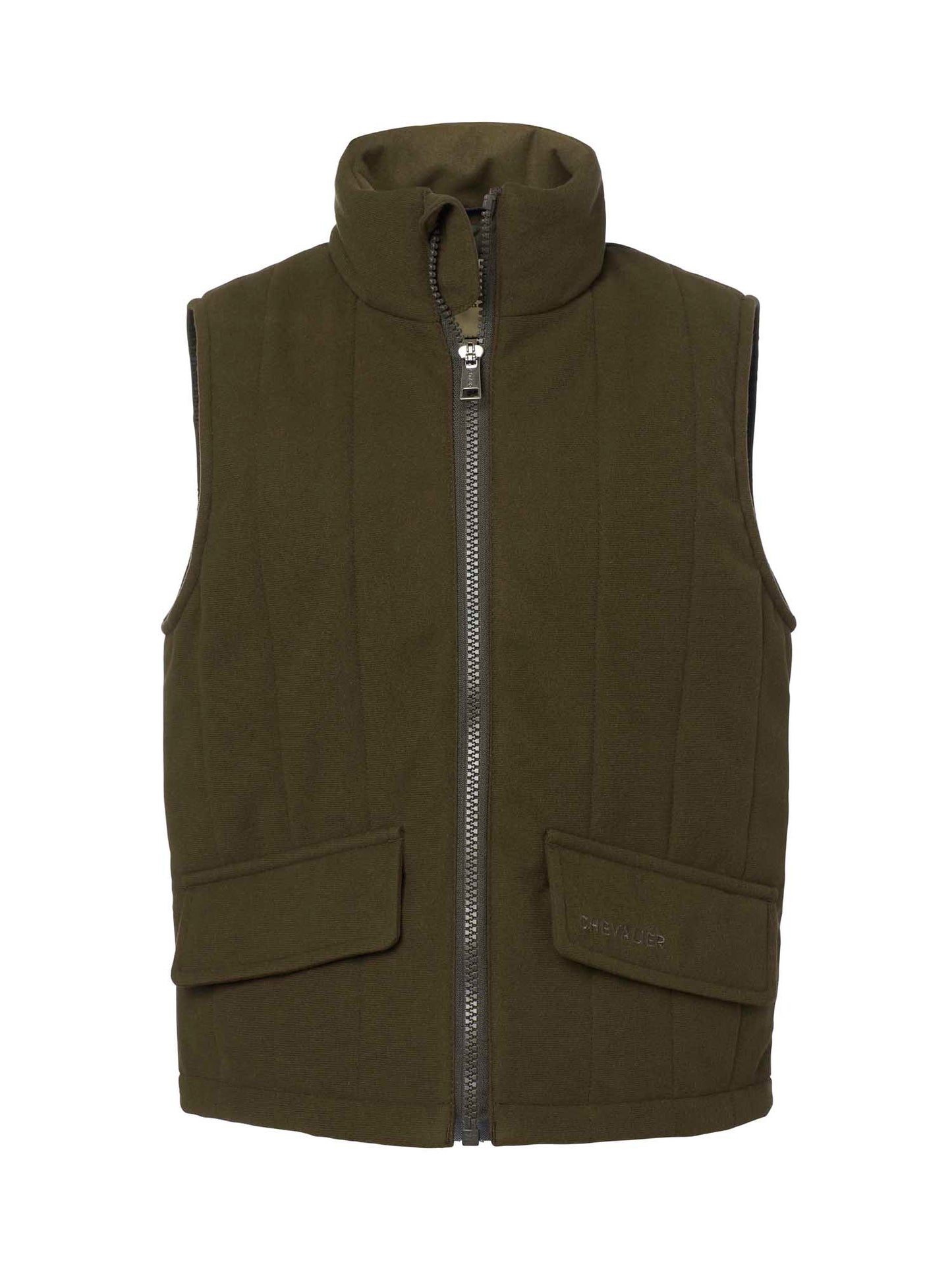 Calf Fill130 Vest Junior - Leather Brown - 1