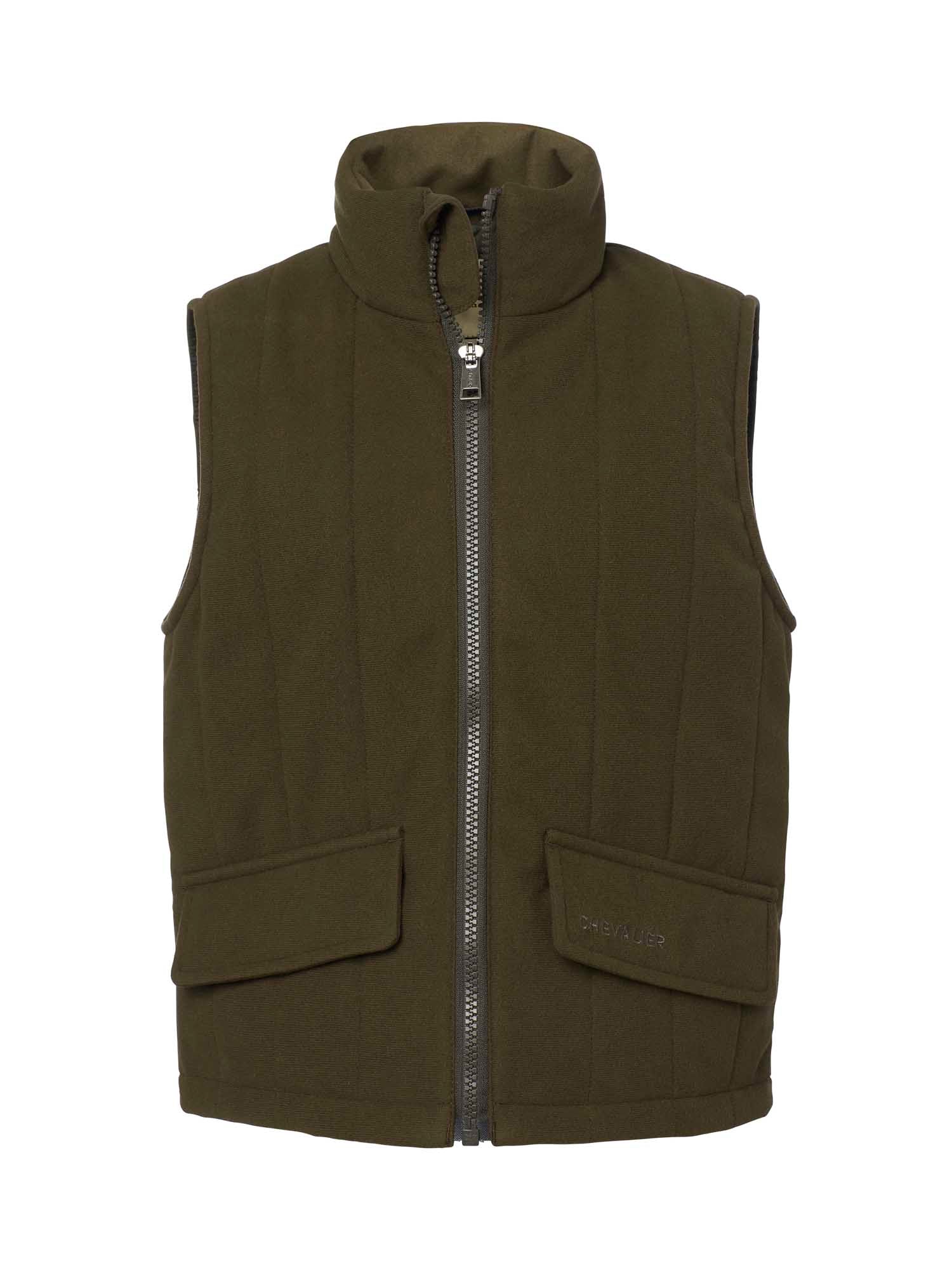 Calf Fill130 Vest Junior - Leather Brown - 1
