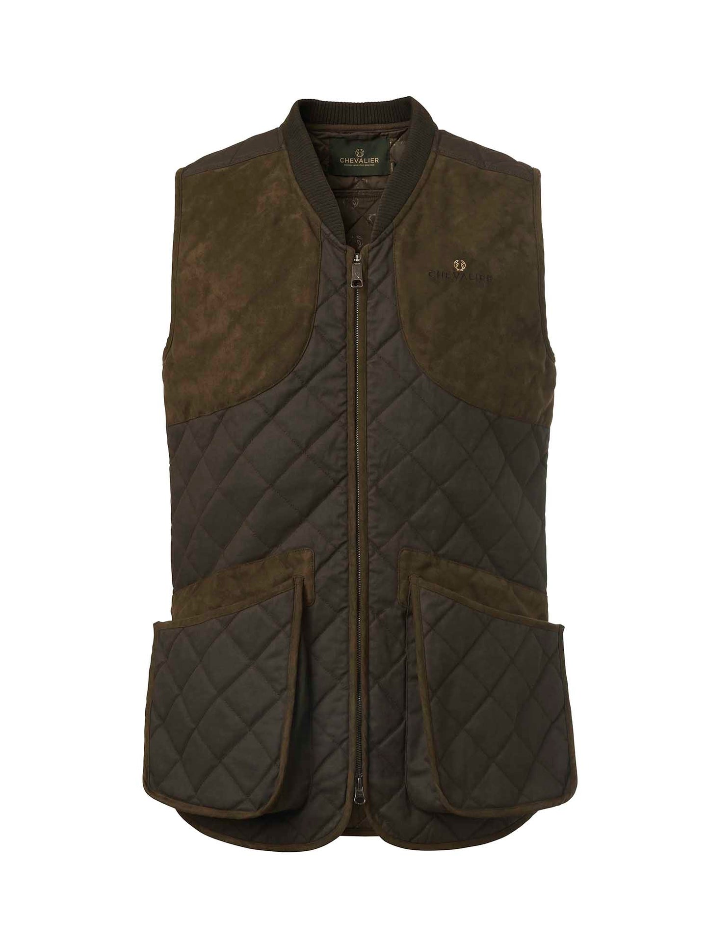 Vintage Original Shooting Vest Men - Leather Brown - 1