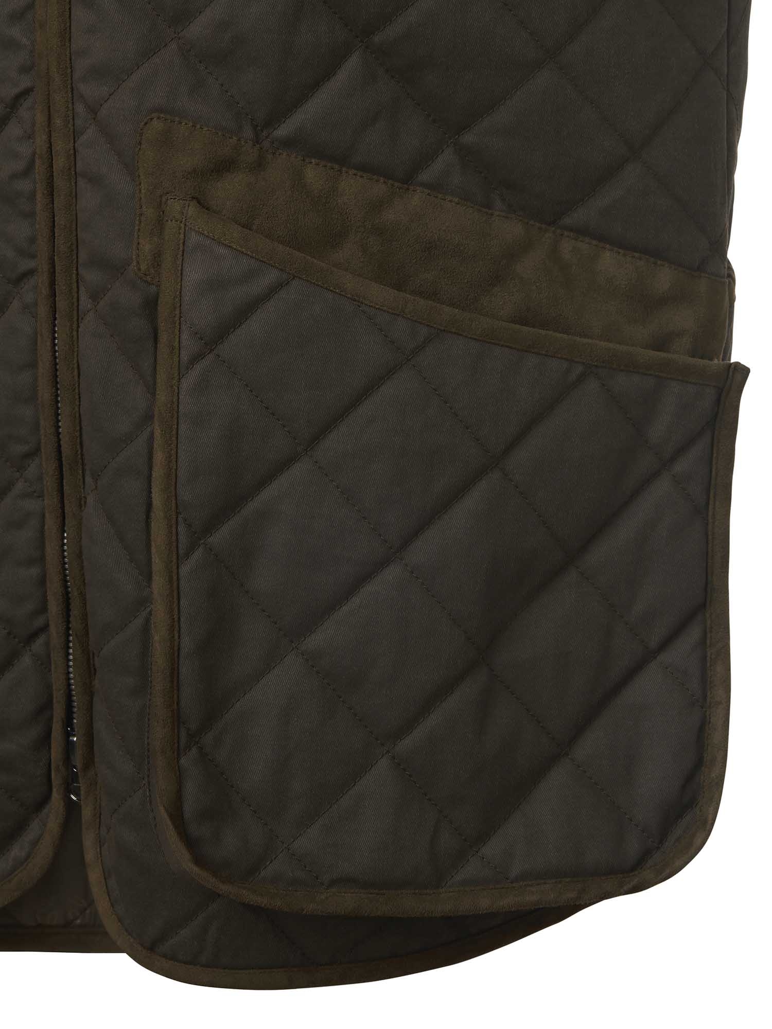 Vintage Original Shooting Vest Men - Leather Brown - 4