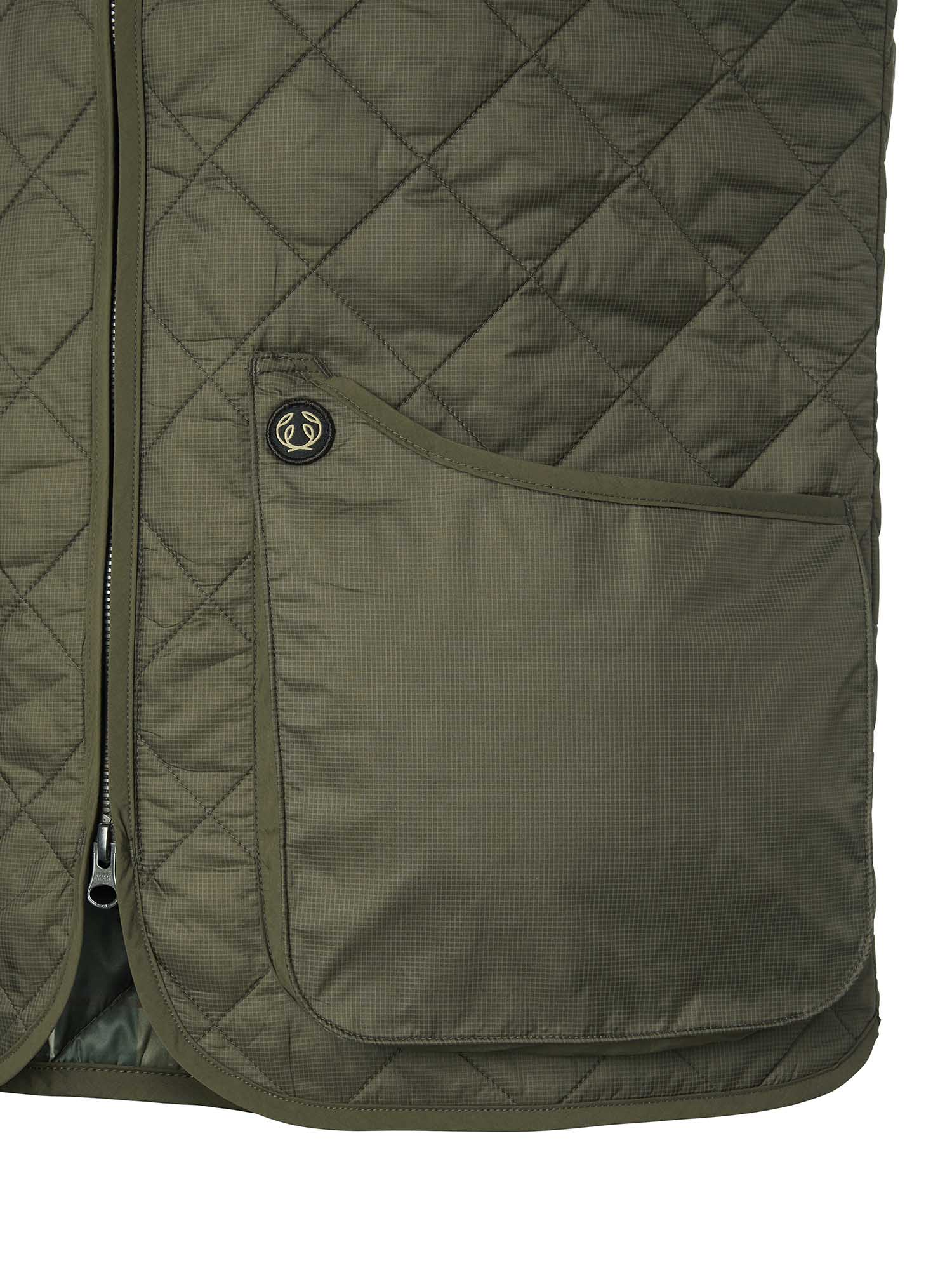 Dunsley Quilted Vest Men - Dusk - 4