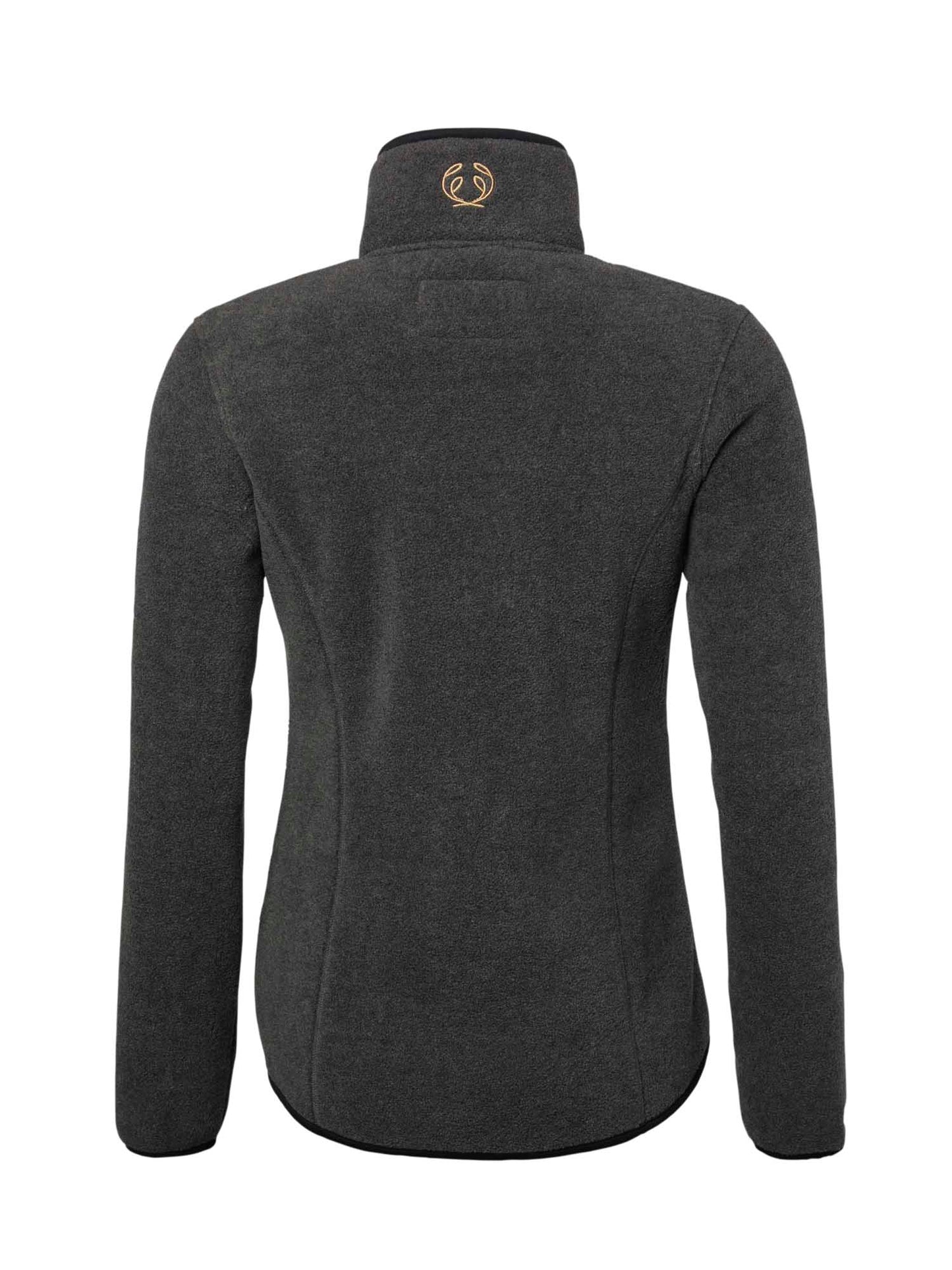 Mainstone Fleece Jacket Women - Anthracite w Black - 2