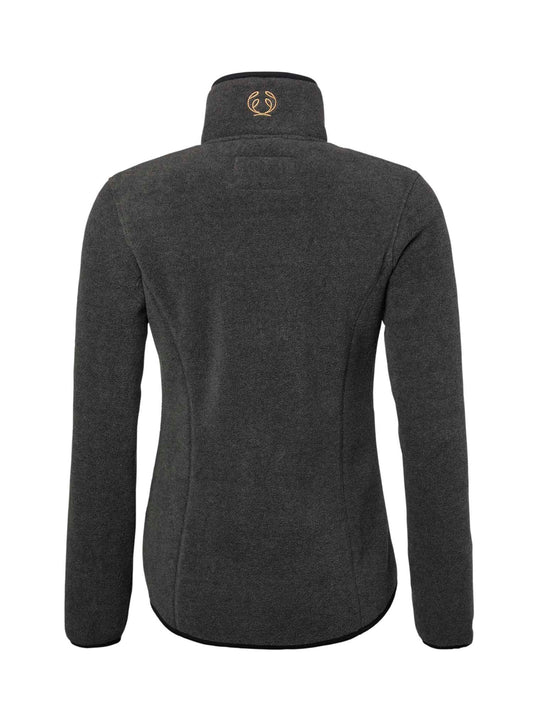 Mainstone Fleece Jacket Women - Anthracite w Black - 2