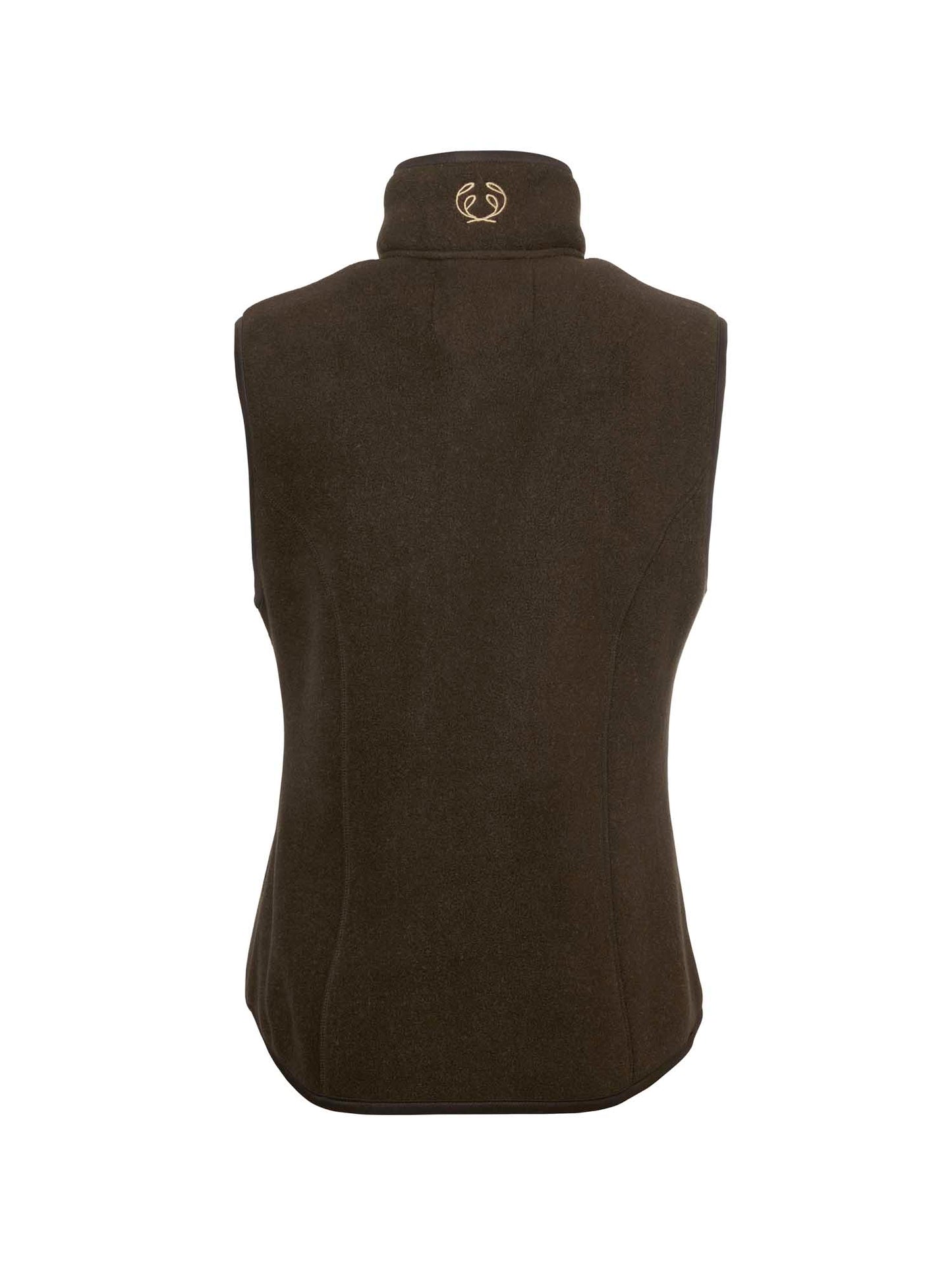 Mainstone Fleece Vest Women - Brown - 2