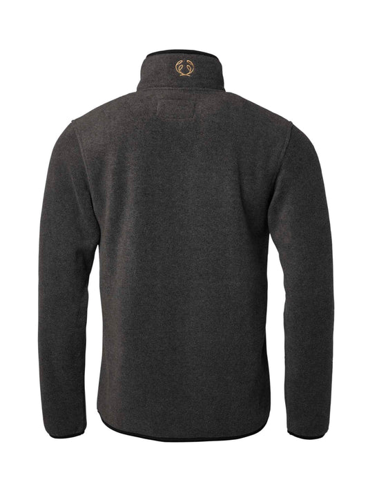 Mainstone Fleece Jacket Men - Anthracite w Black - 2