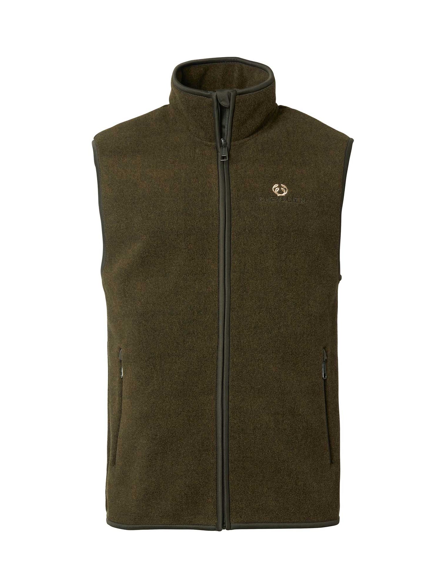 Mainstone Fleece Vest Men - Autumn Green - 1
