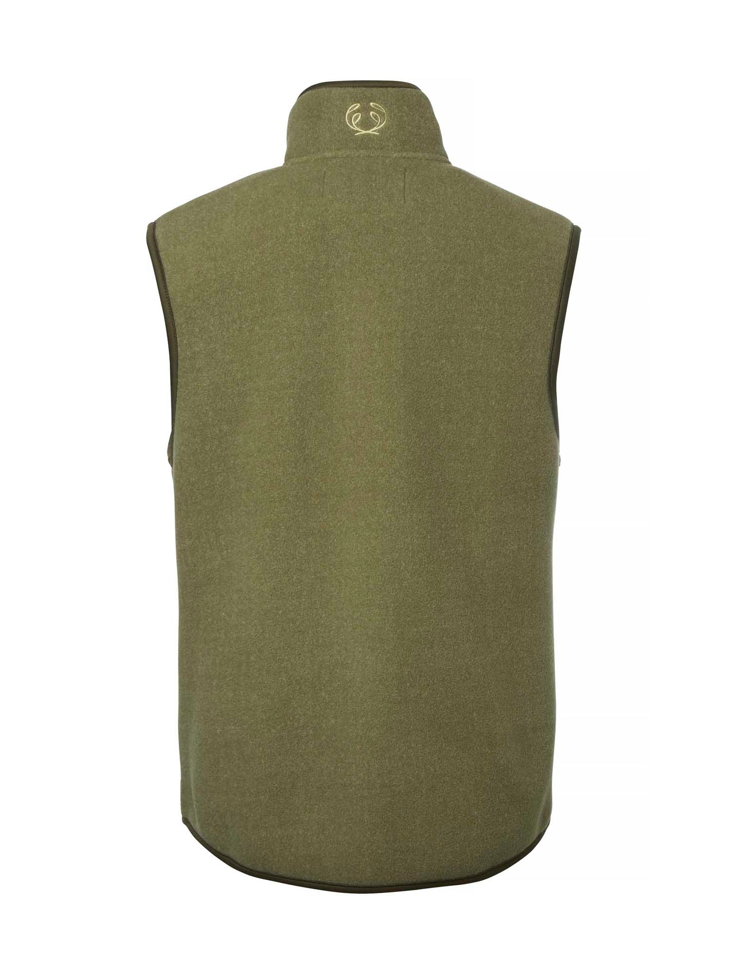Mainstone Fleece Vest Men - Khaki Green - 2