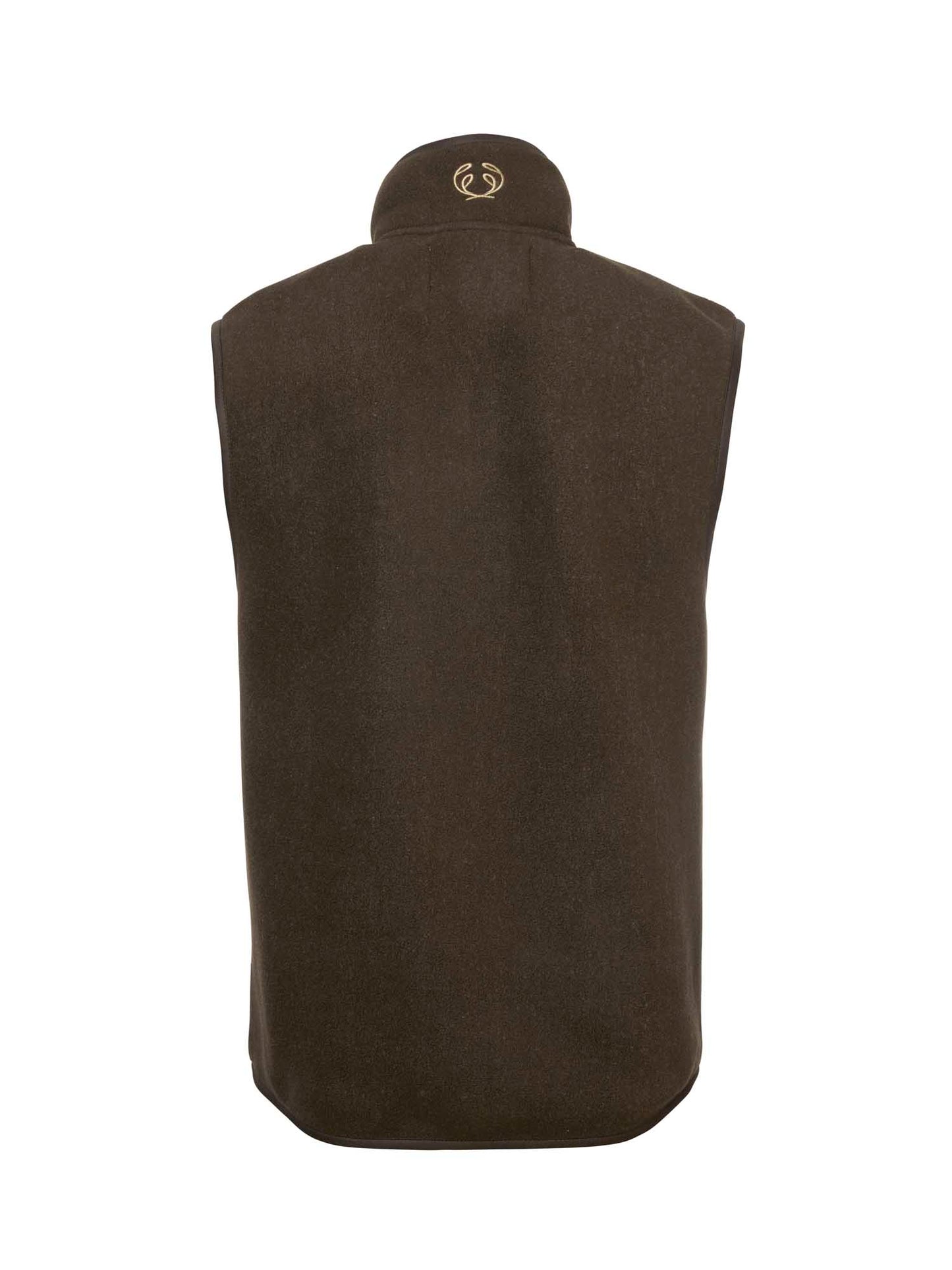 Mainstone Fleece Vest Men - Brown - 2
