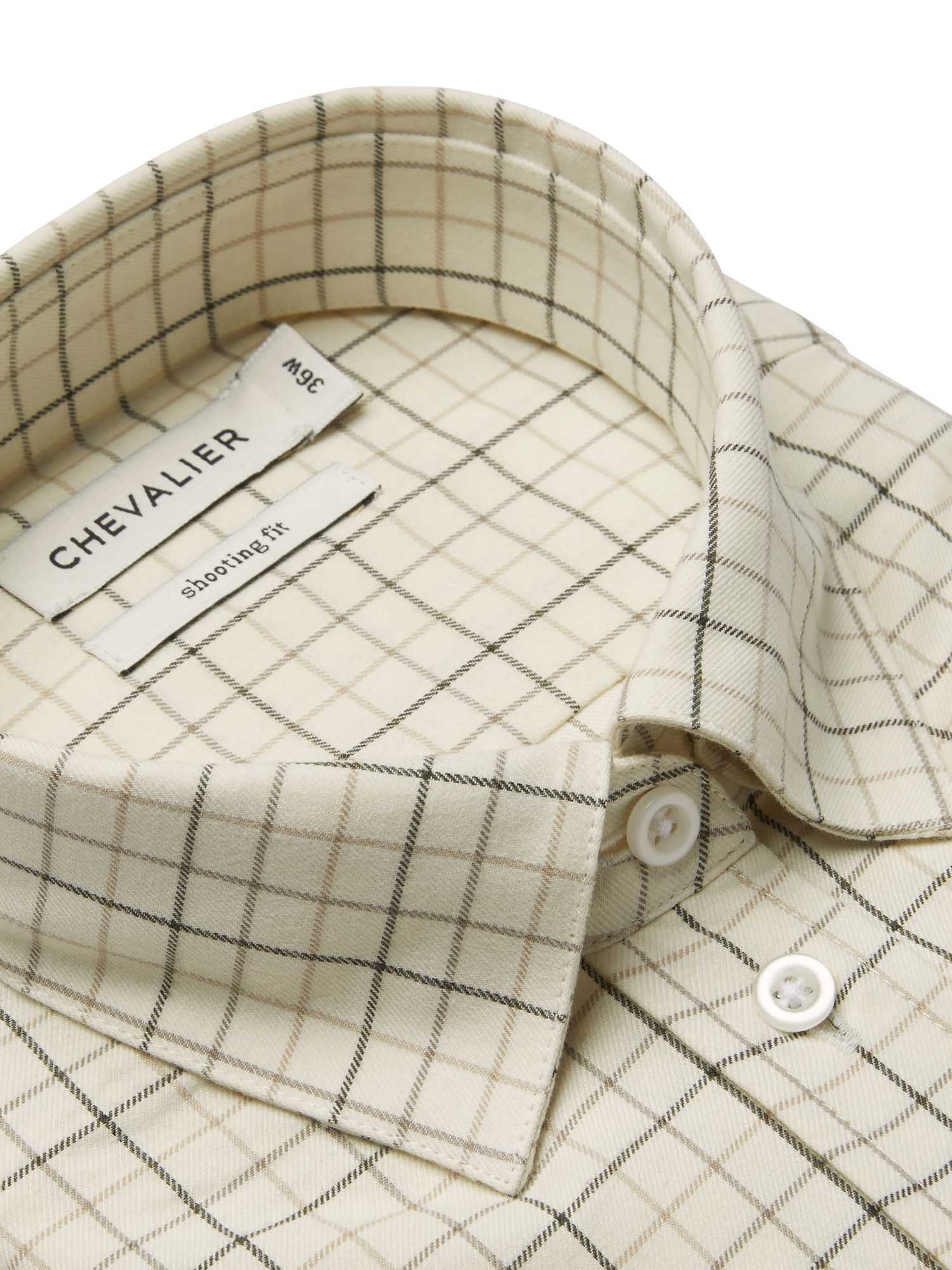 Chorley Shooting Fit Shirt Women - Rifle Green Tattersall - 3